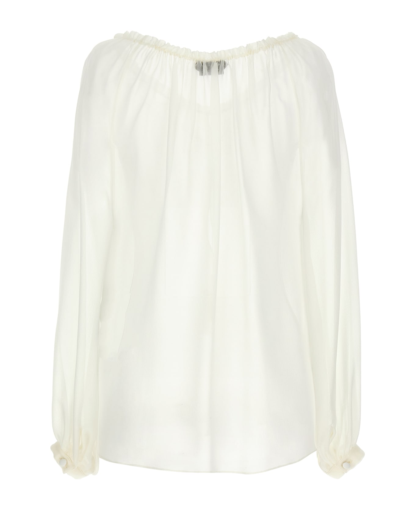 Tom Ford Silk Blouse - White