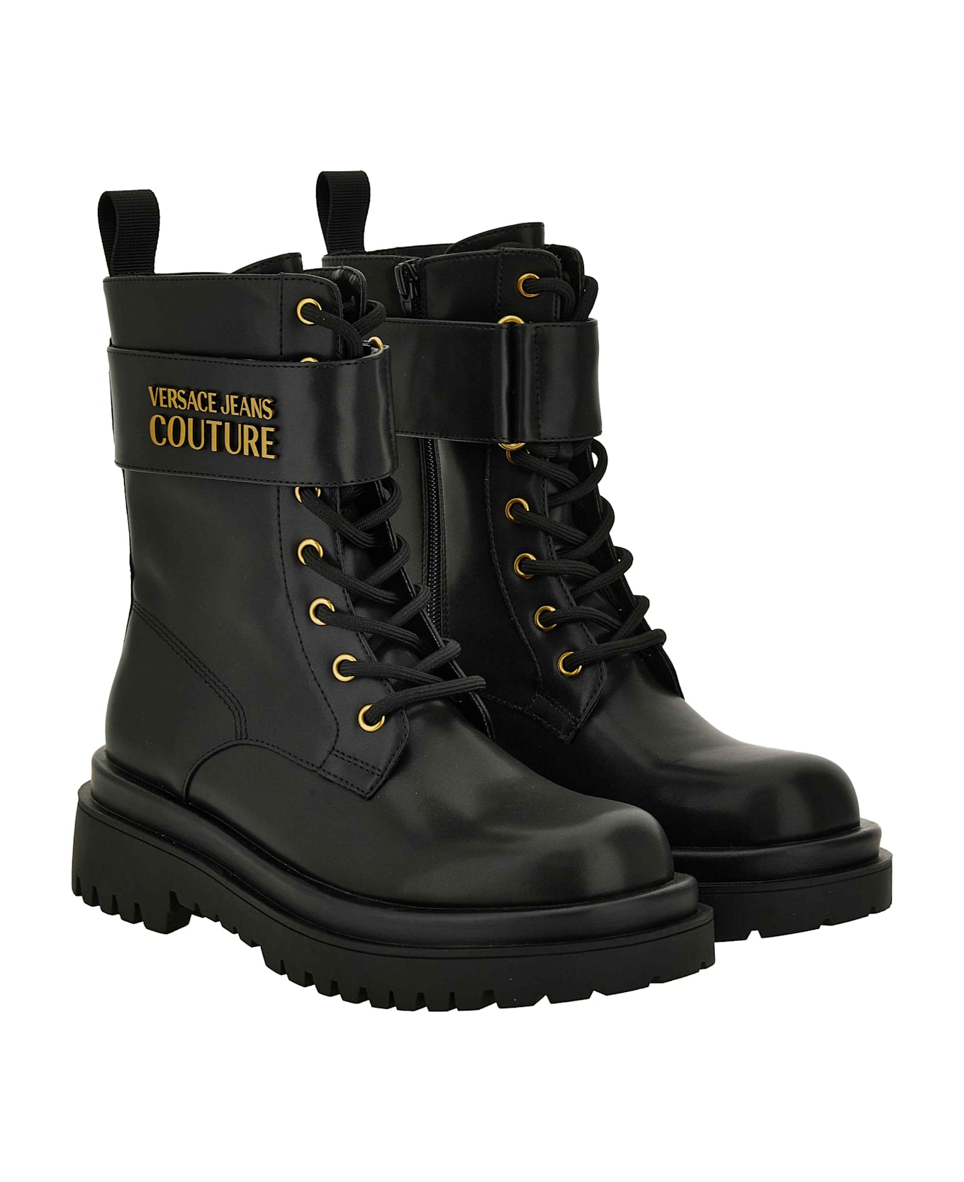 Versace Jeans Couture Ankle Boots - Black