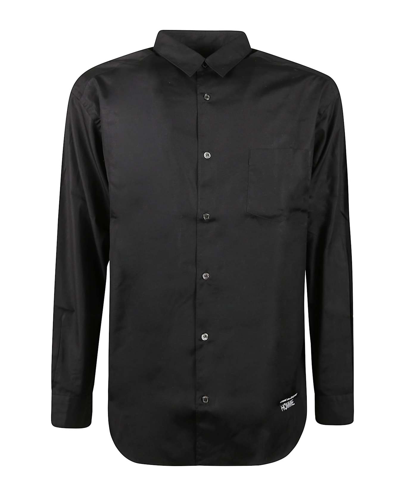 Comme des Garçons Homme Cotton Shirt - Black