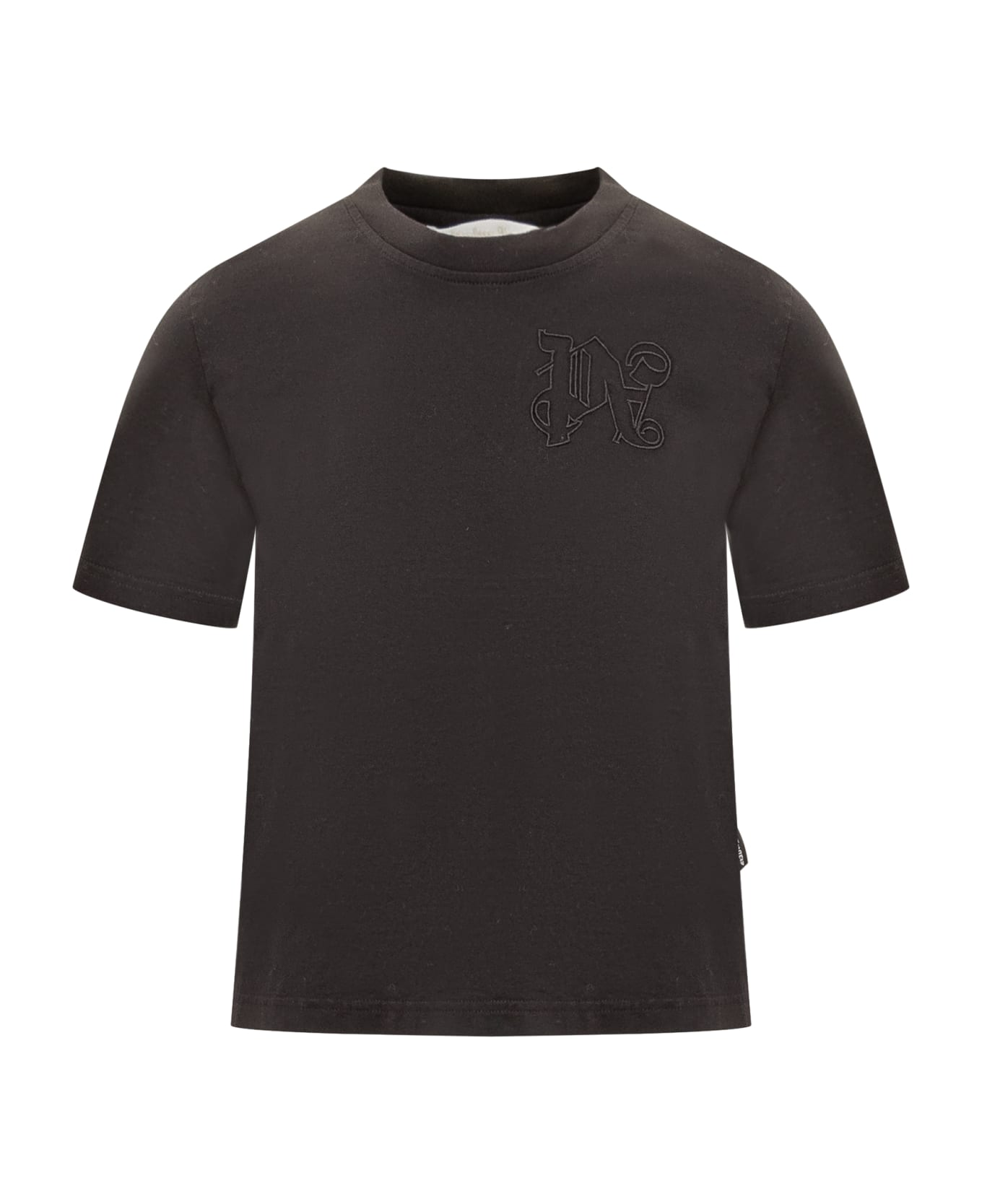 Palm Angels Cotton T-shirt - Black Black Tシャツ