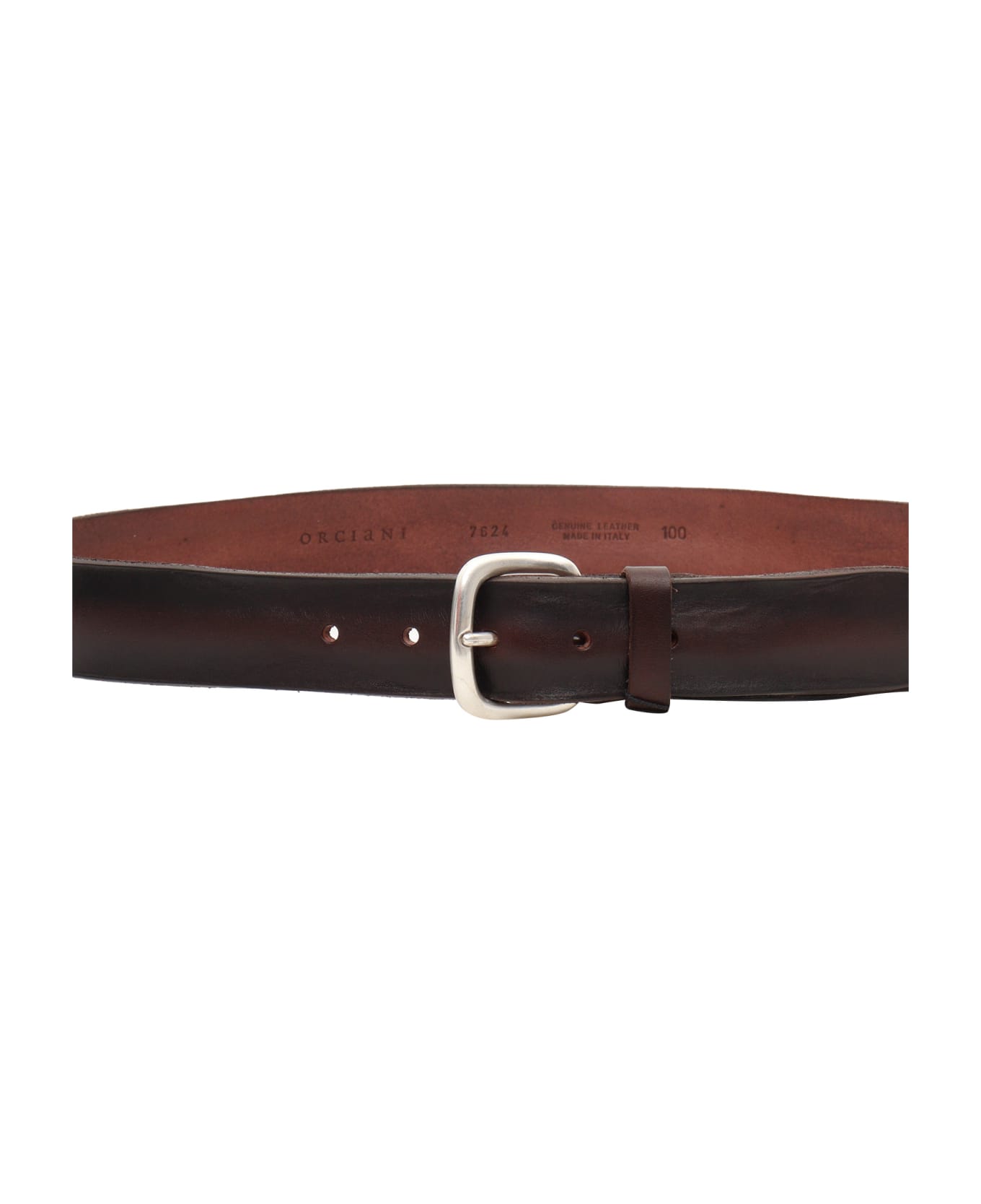 Orciani Brown Leather Belt - BROWN