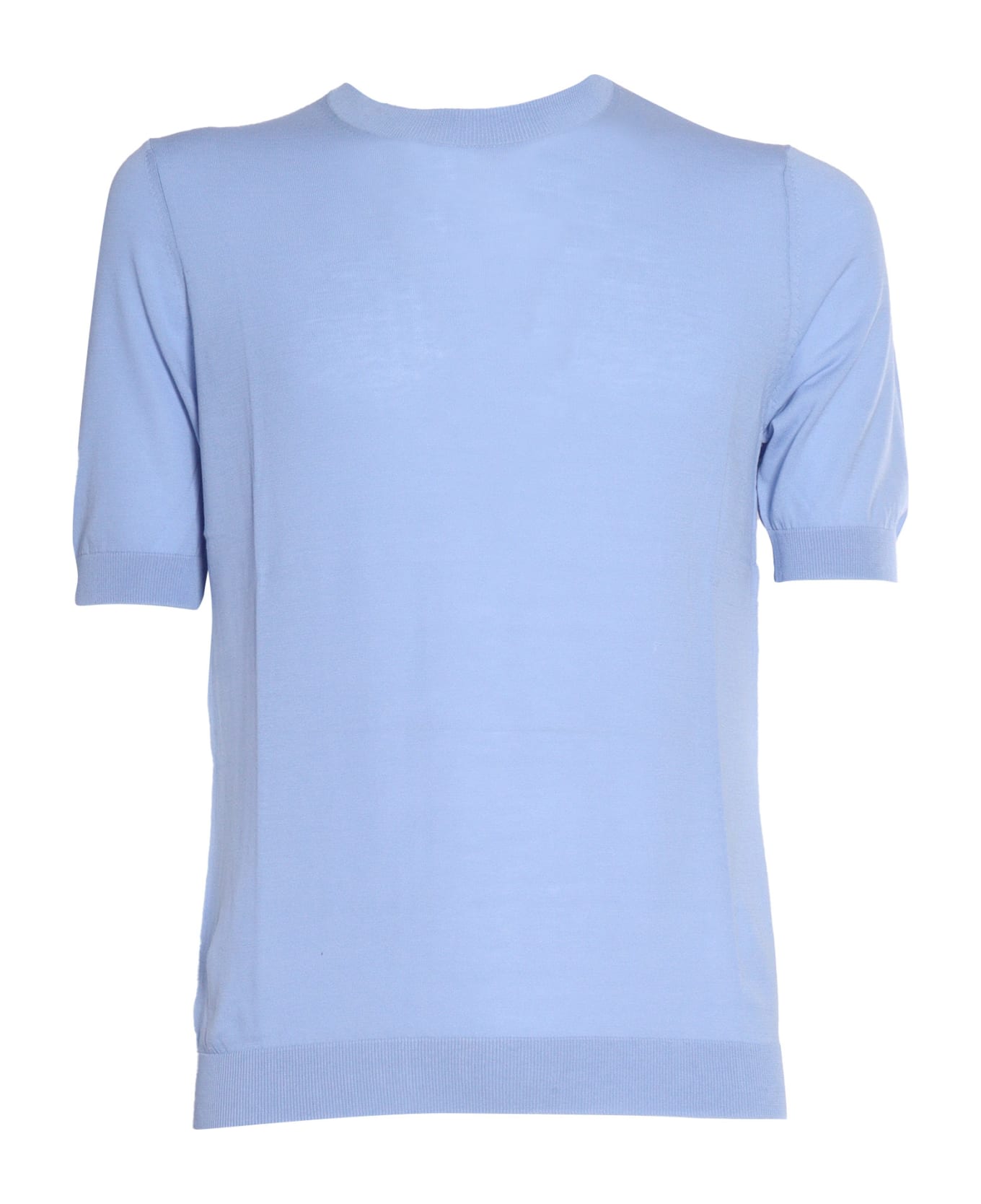 Ballantyne Light Blue Short-sleeved Shirt - BLUE