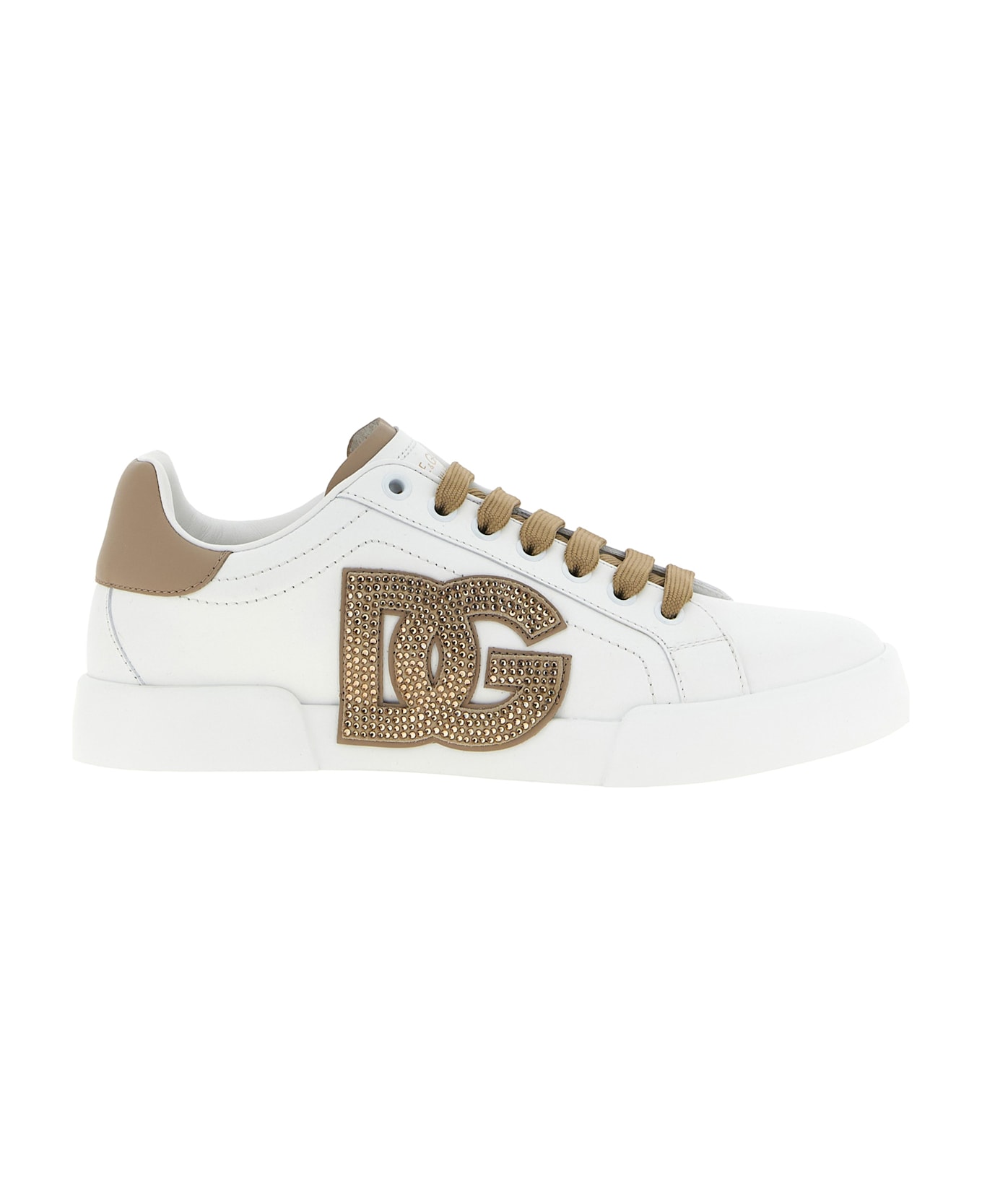 Dolce & Gabbana 'portofino' Sneakers - Beige