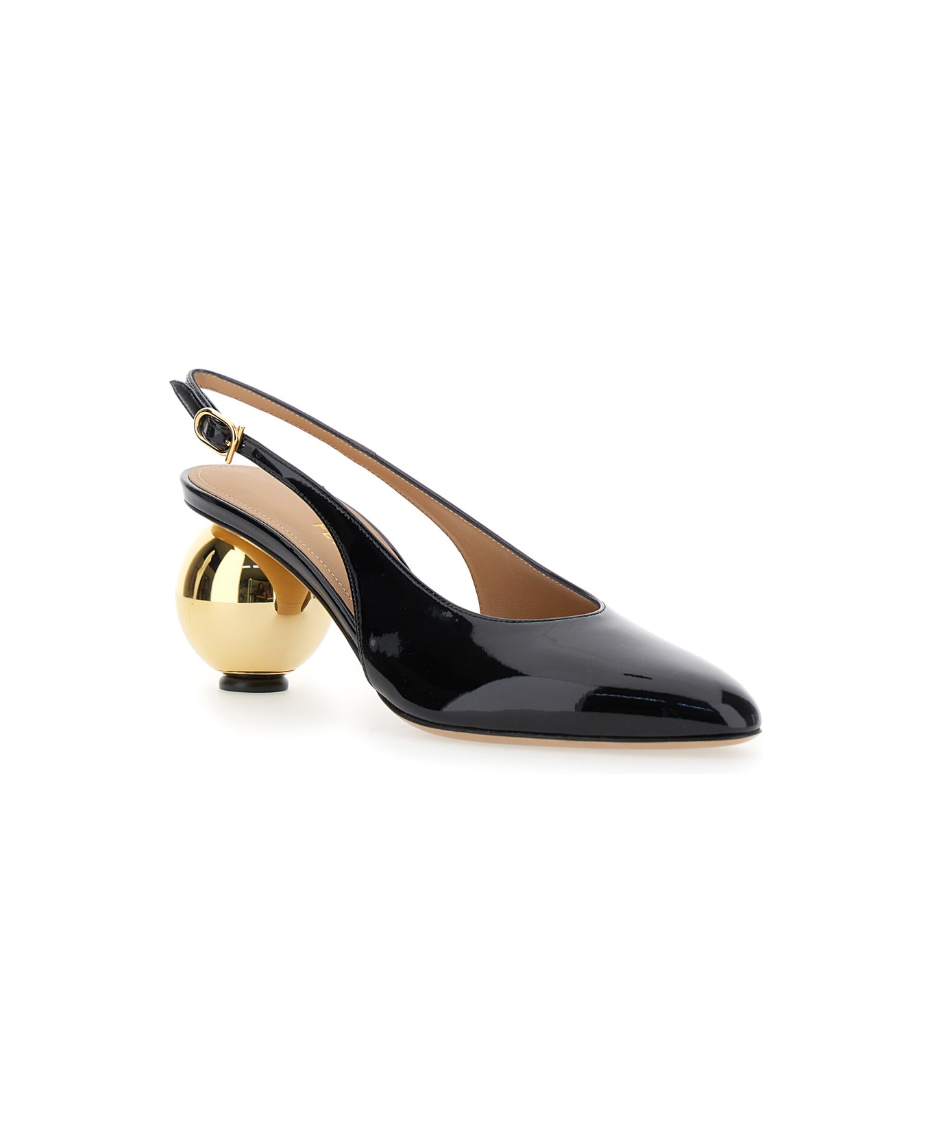 Ferragamo Tessie 70 Sling Pump - Black