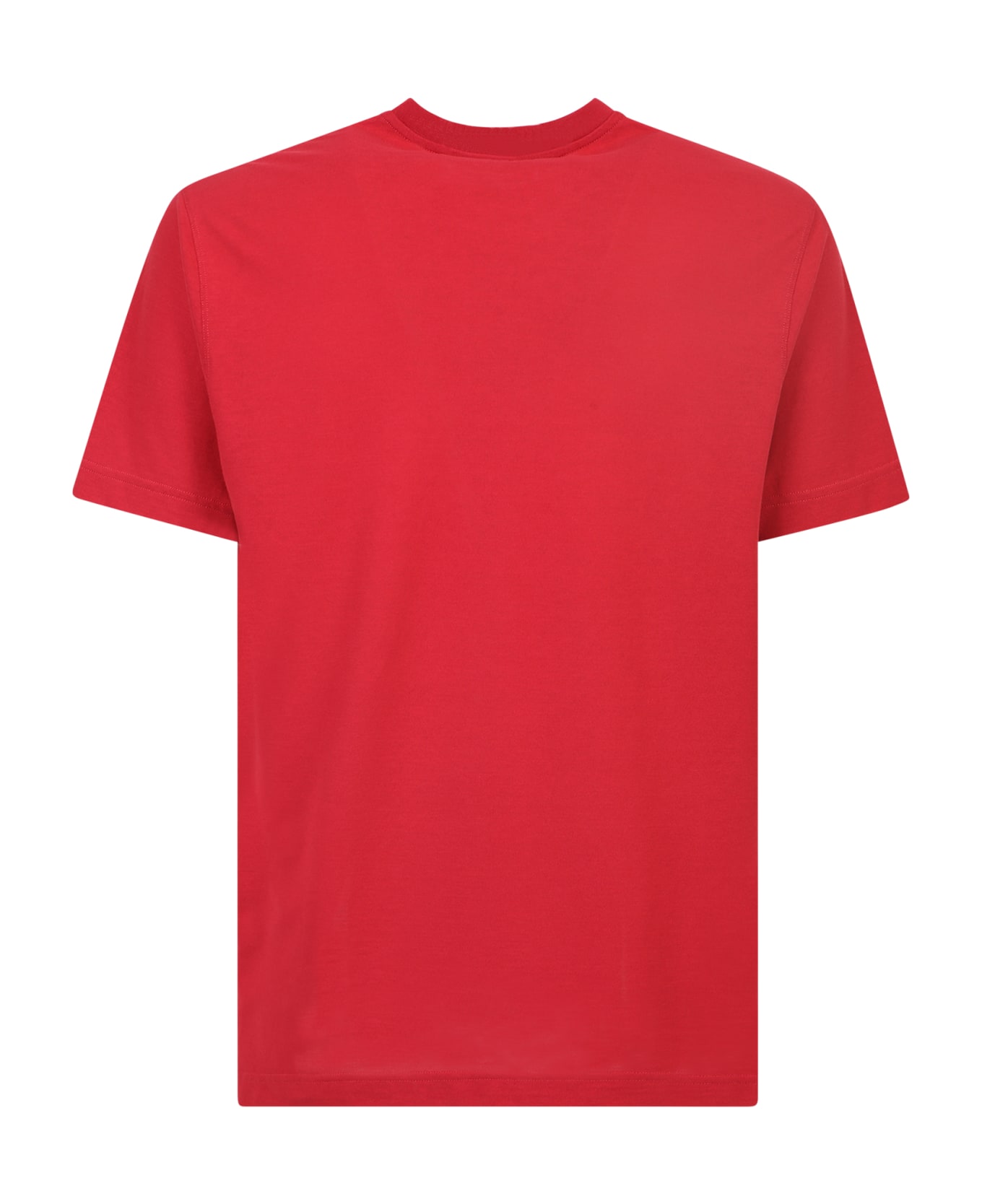 Zanone Rollneck T-shirt - Red