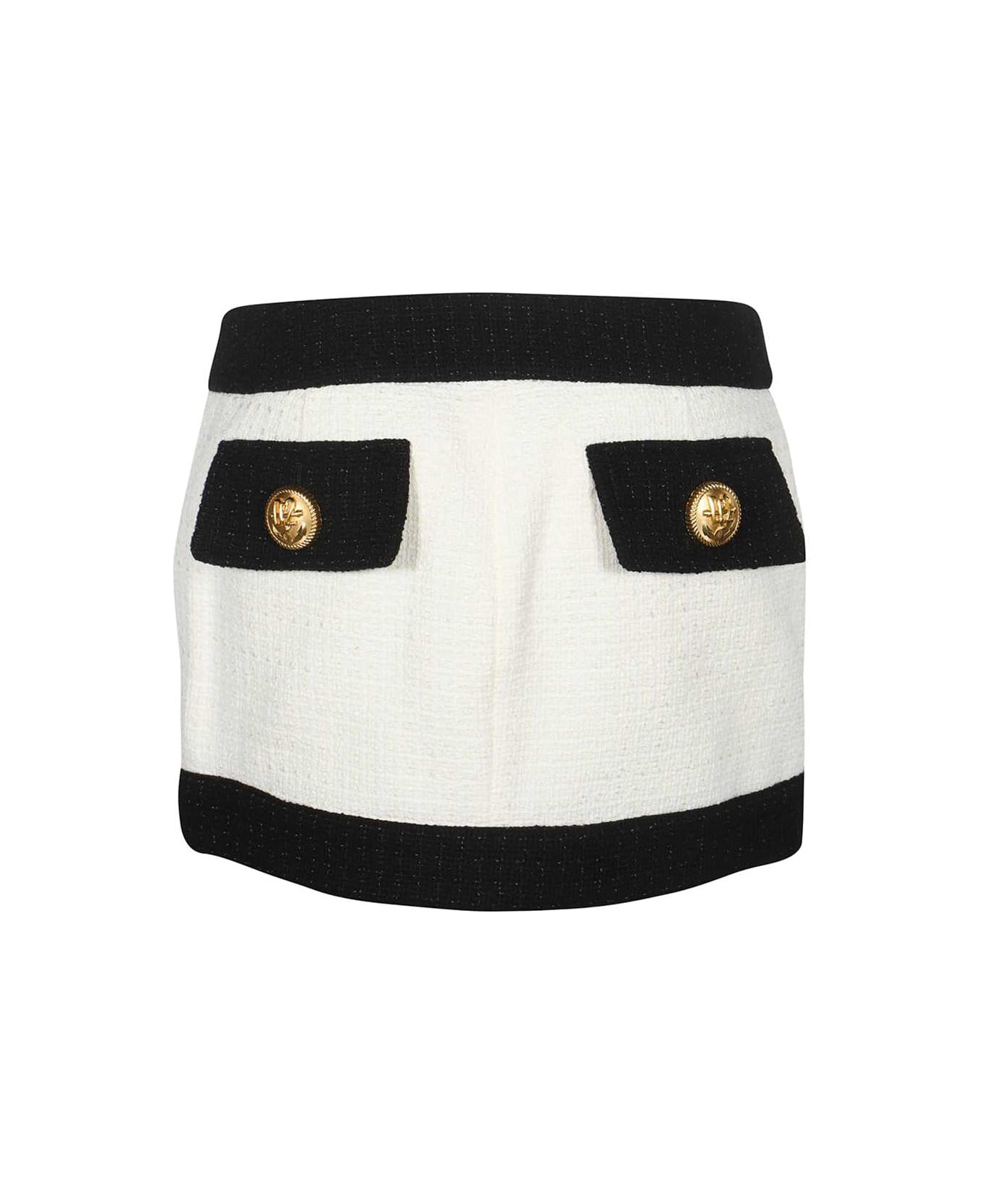 Dsquared2 Tweed Mini-skirt - White