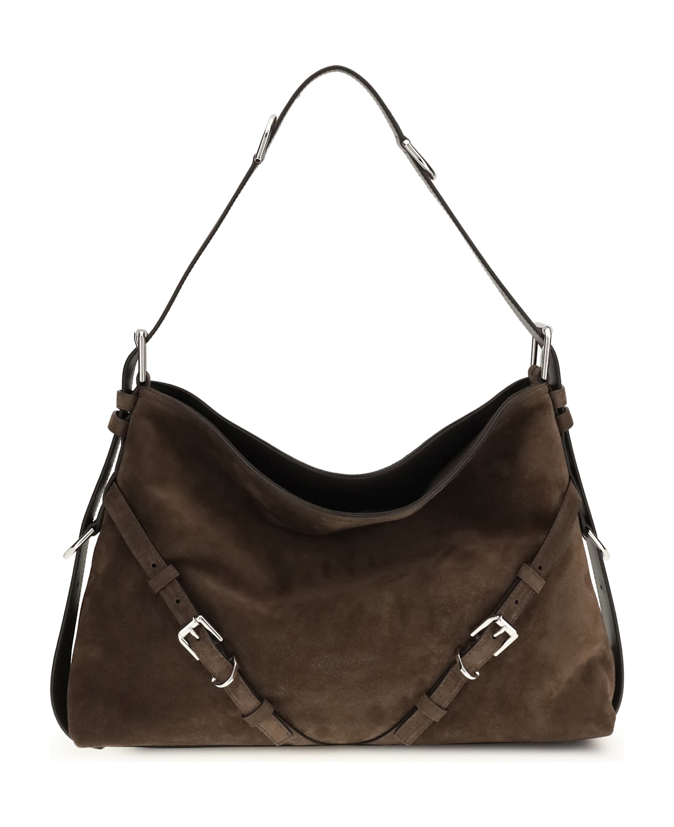 Givenchy Medium Voyou Bag In Glossy Leather