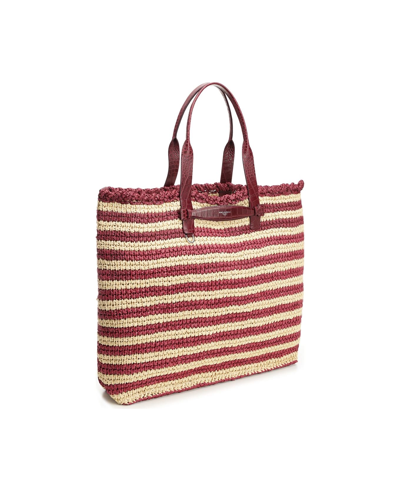 Dolce 
Gabbana 
adamo
 Shopping Bag - BORDEAUXNATIRAL