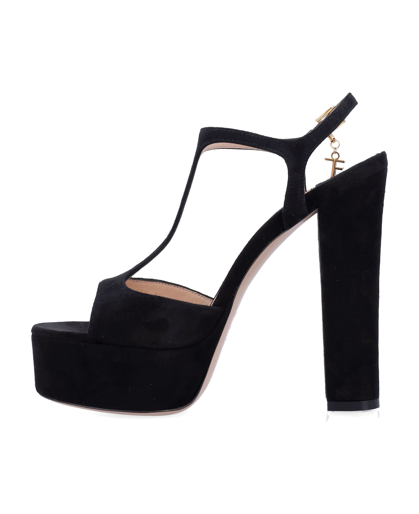 Tom Ford Angelina Platform Sandals - BLACK