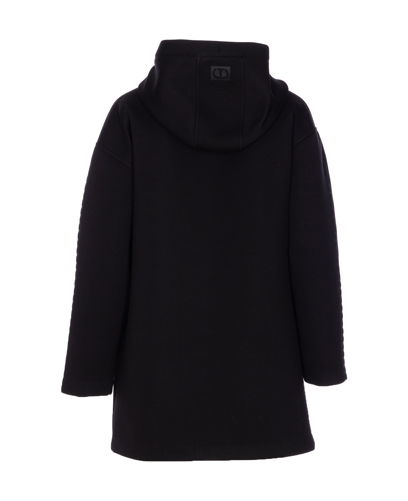 TwinSet Hooded Jacket - Black