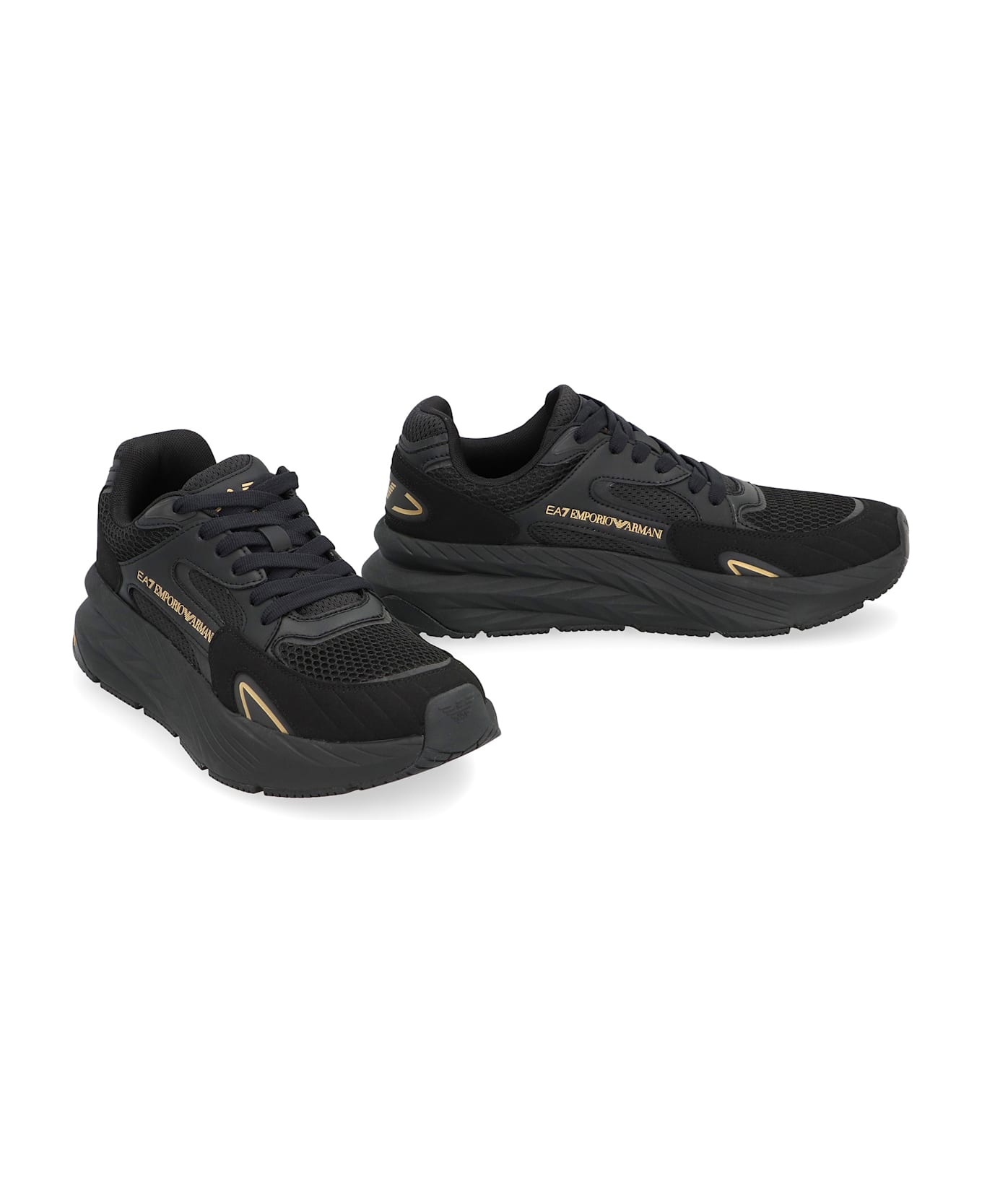EA7 Mesh Sneakers - black