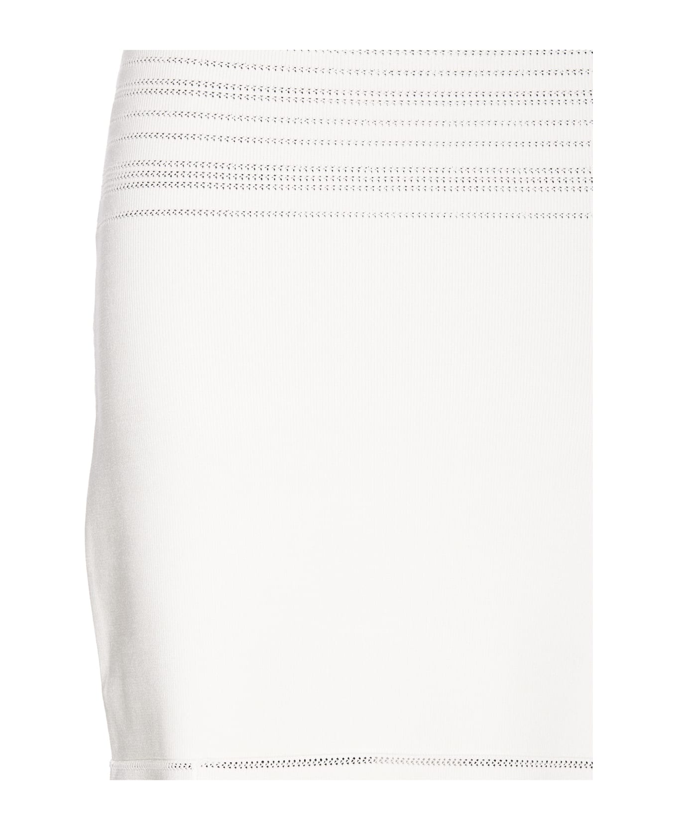 Victoria Beckham Midi Skirt - White