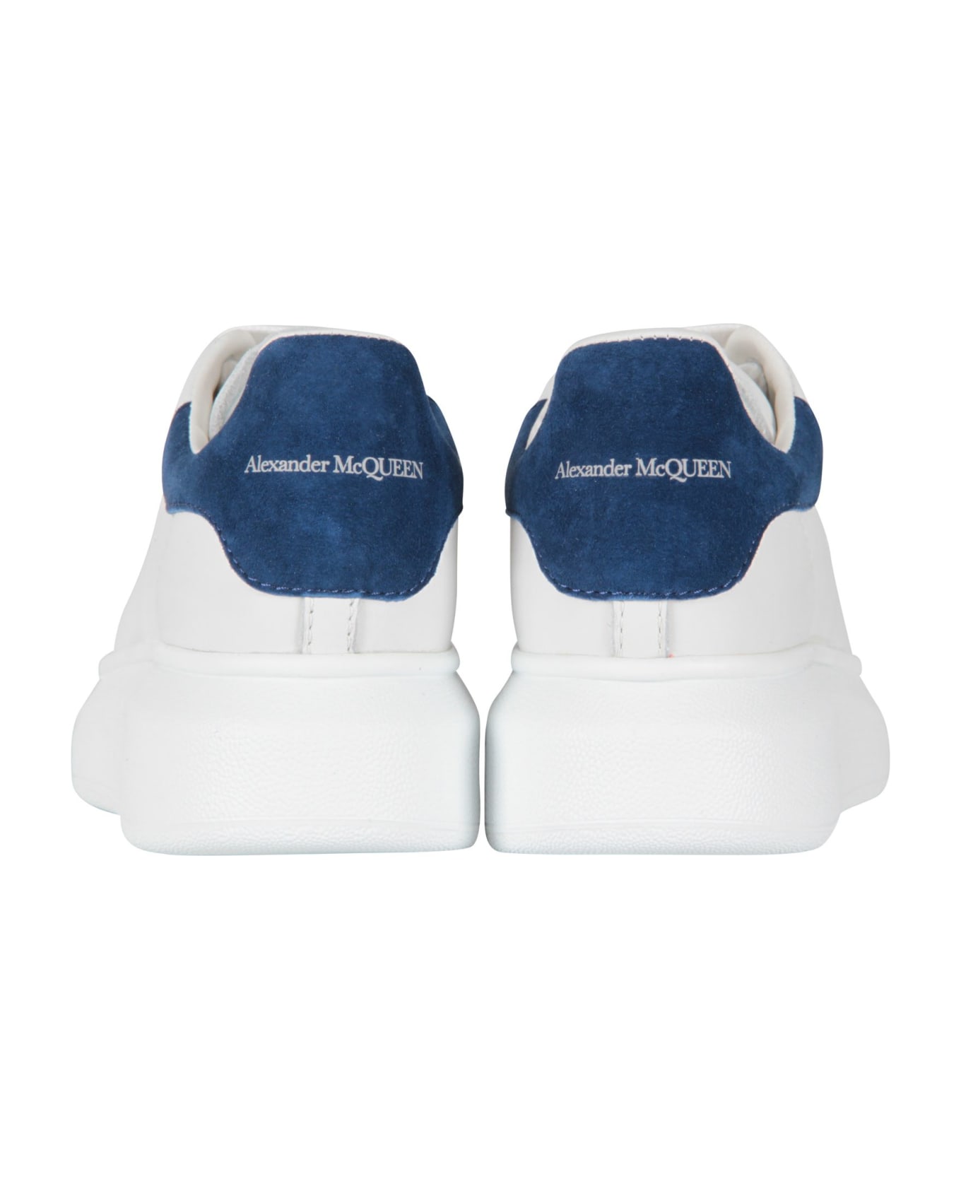 Alexander McQueen White Sneakers For Kids - White