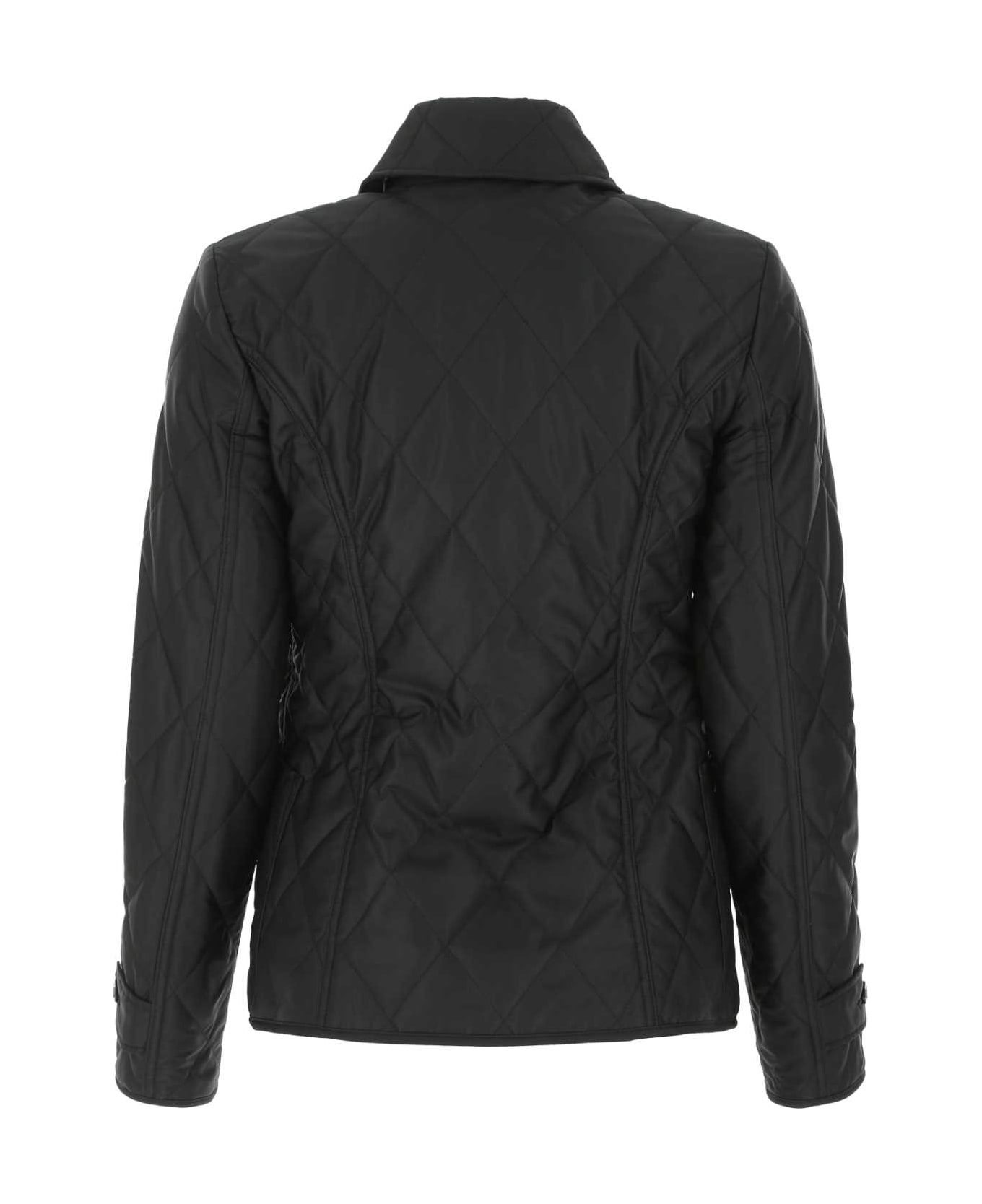 Burberry Black Polyester Jacket - A1189