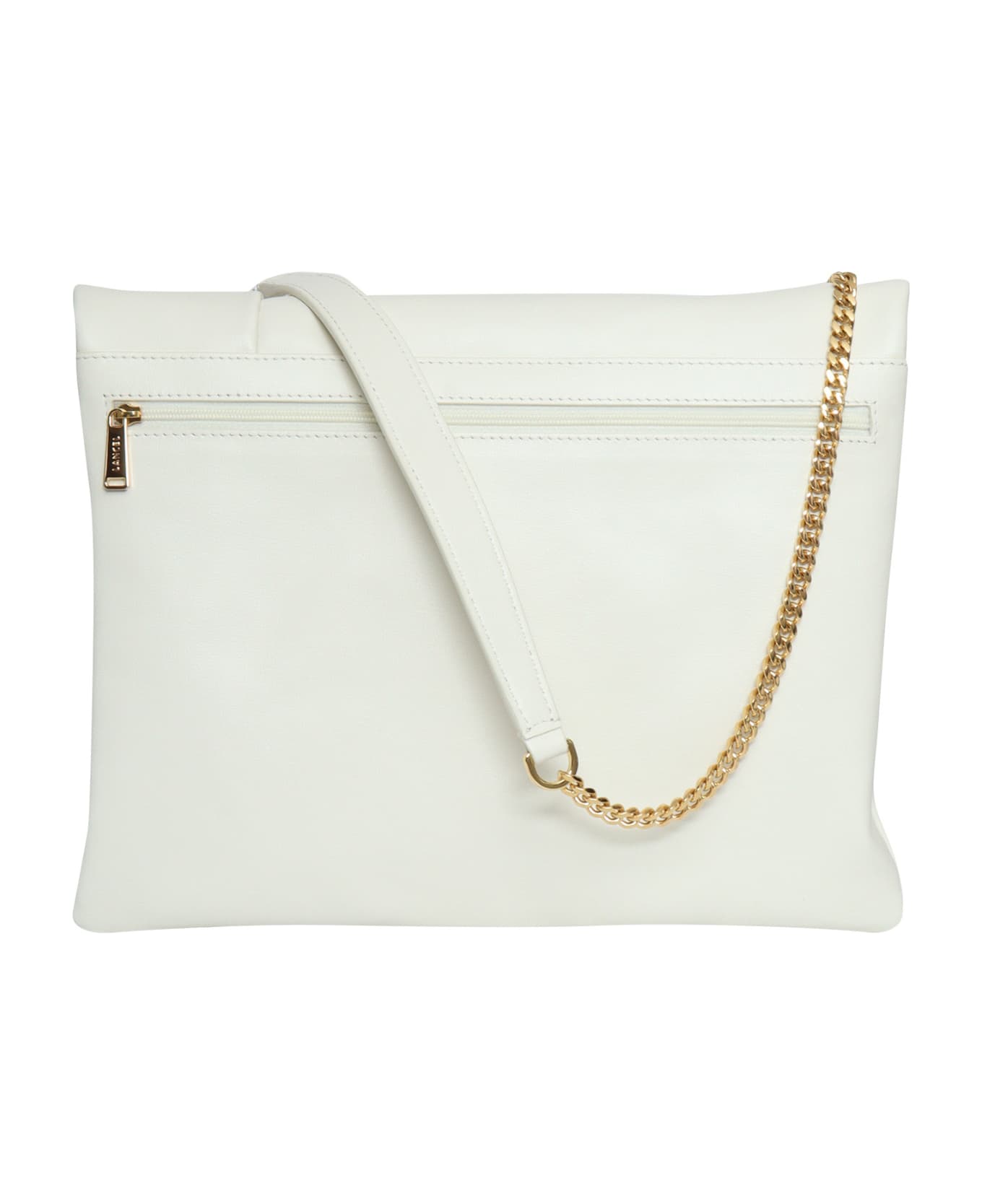 Lancel White Rabat Bag - WHITE