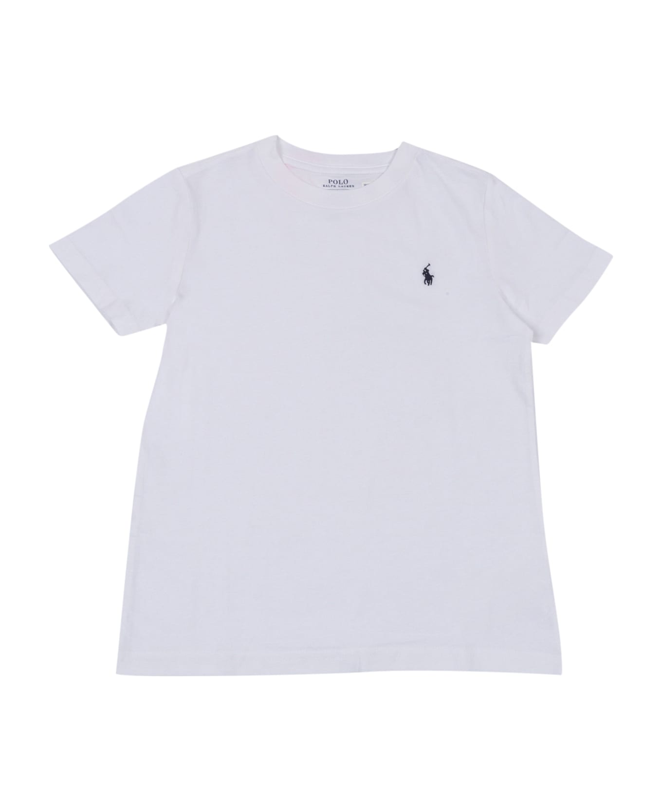 Polo Ralph Lauren Ss Cn-tops-t-shirt - WHITE