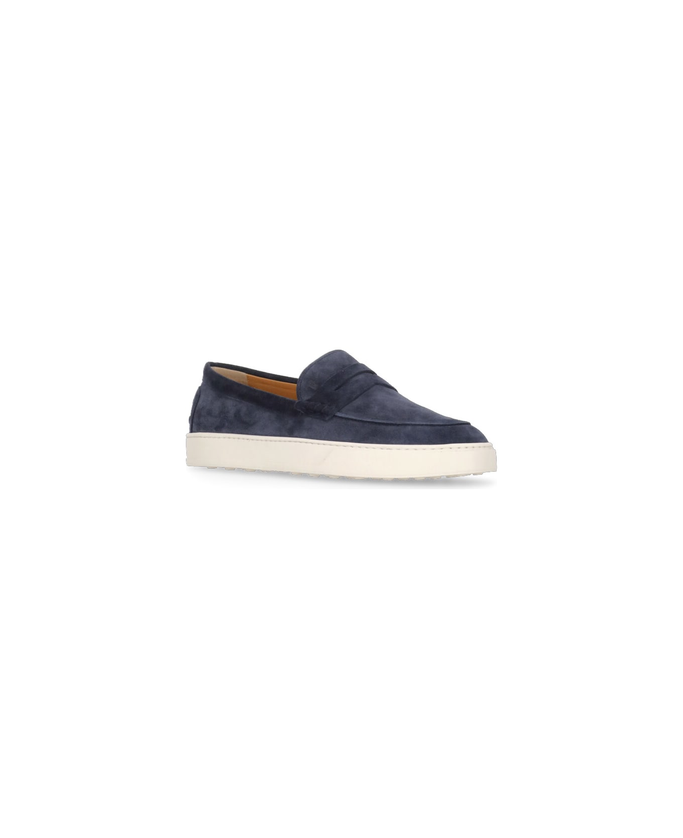 Tod
s Suede Leather Loafers - Blue