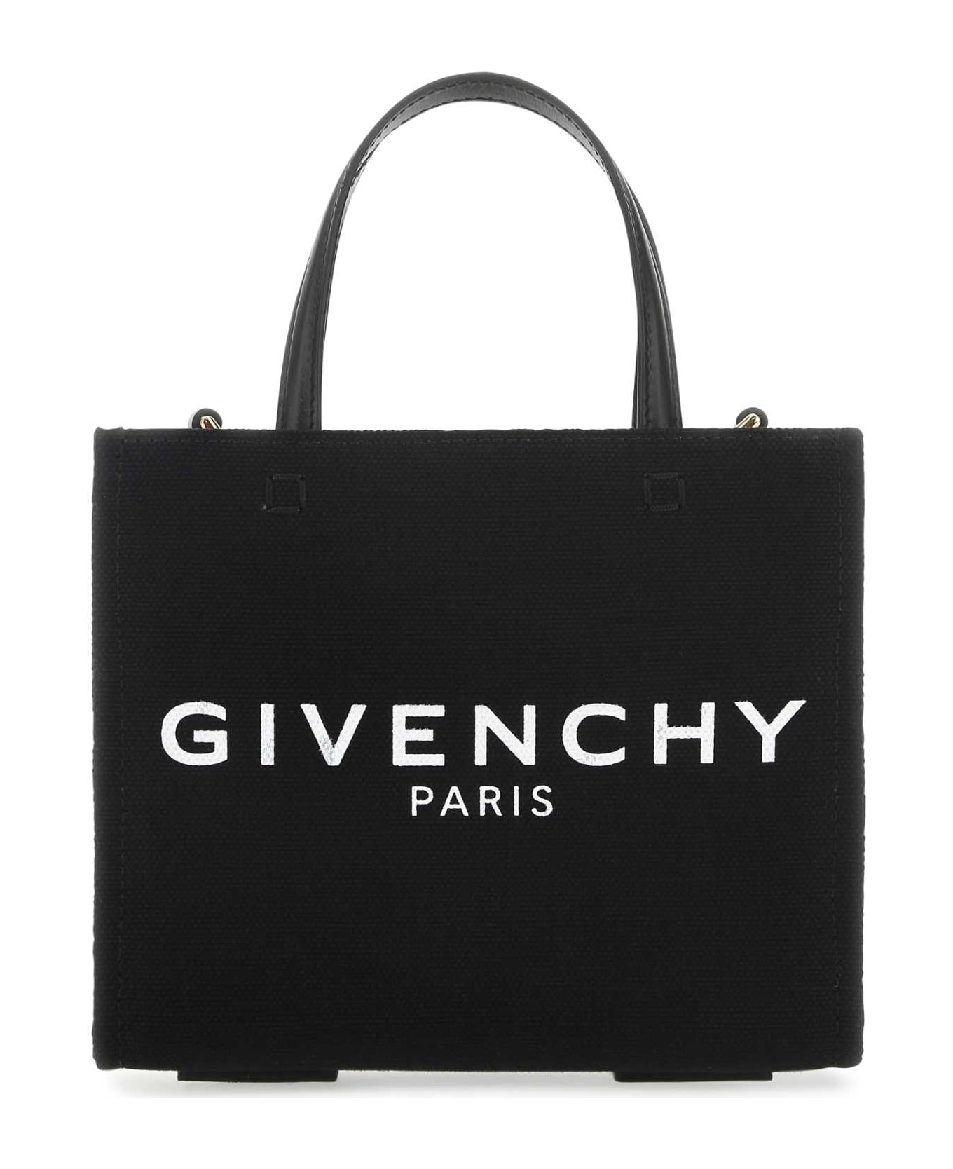 Givenchy Black Canvas G-tote Handbag - 001