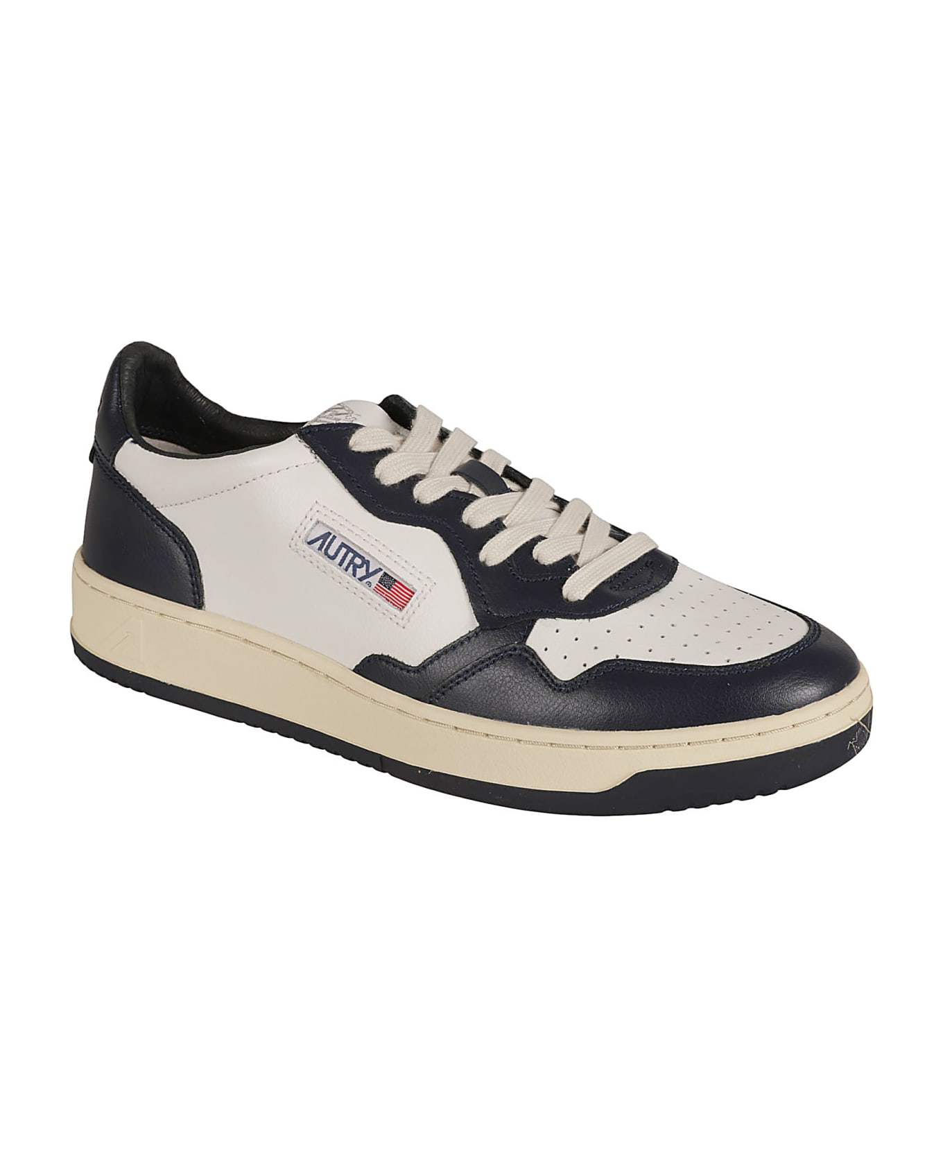 Autry Medalist Low Sneakers - Wht/blue スニーカー