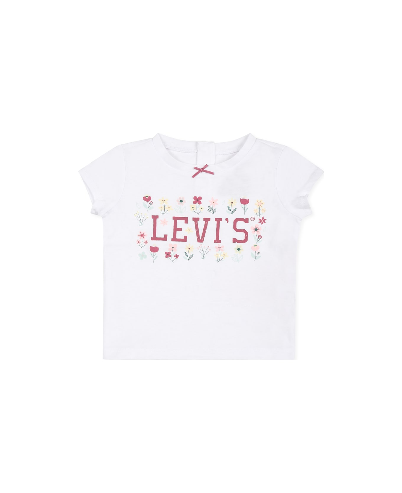 Levi
s Pink Suit For Baby Girl With Bear - Multicolor