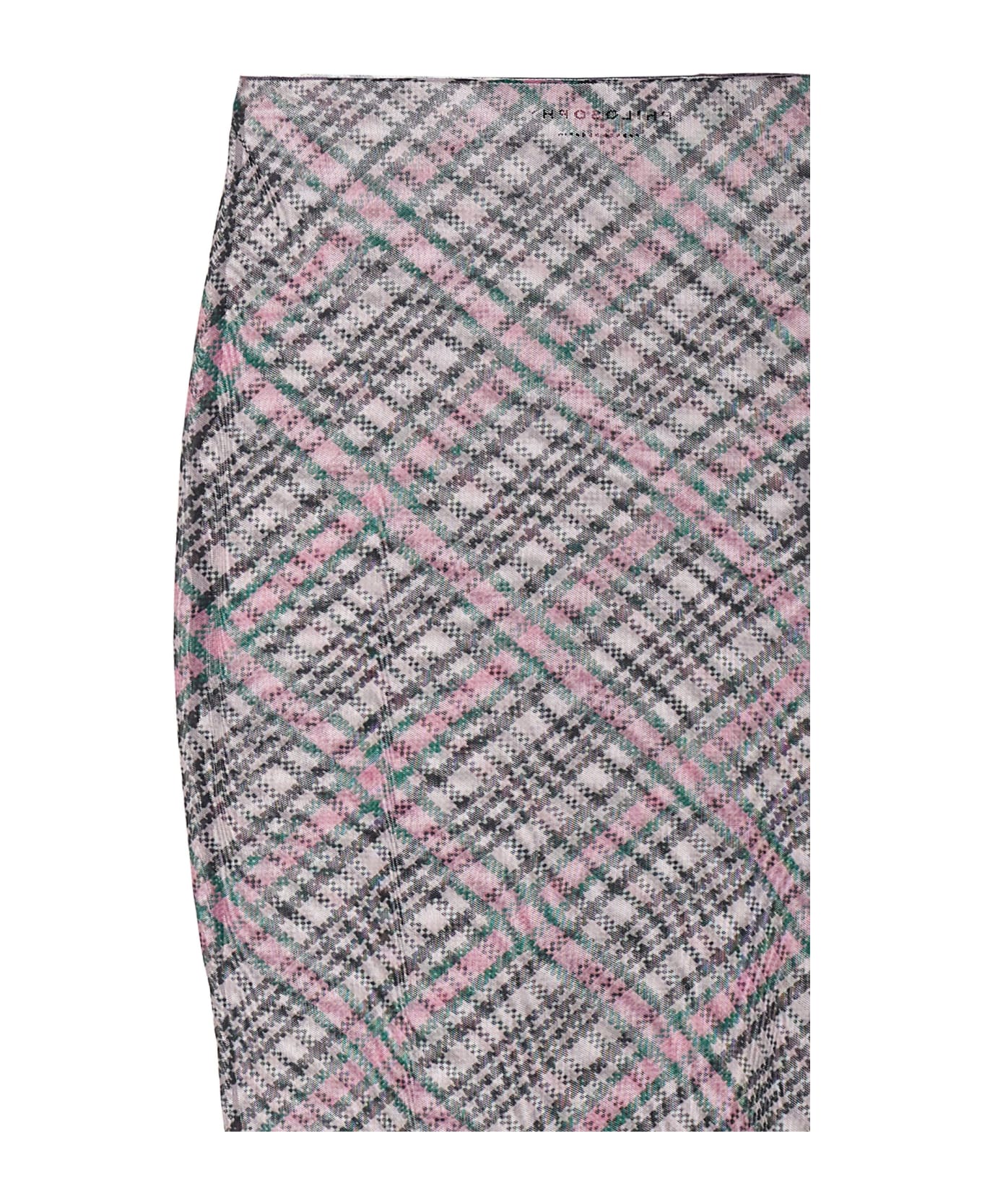 Philosophy di Lorenzo Serafini Check Cover-up Skirt - Multicolor
