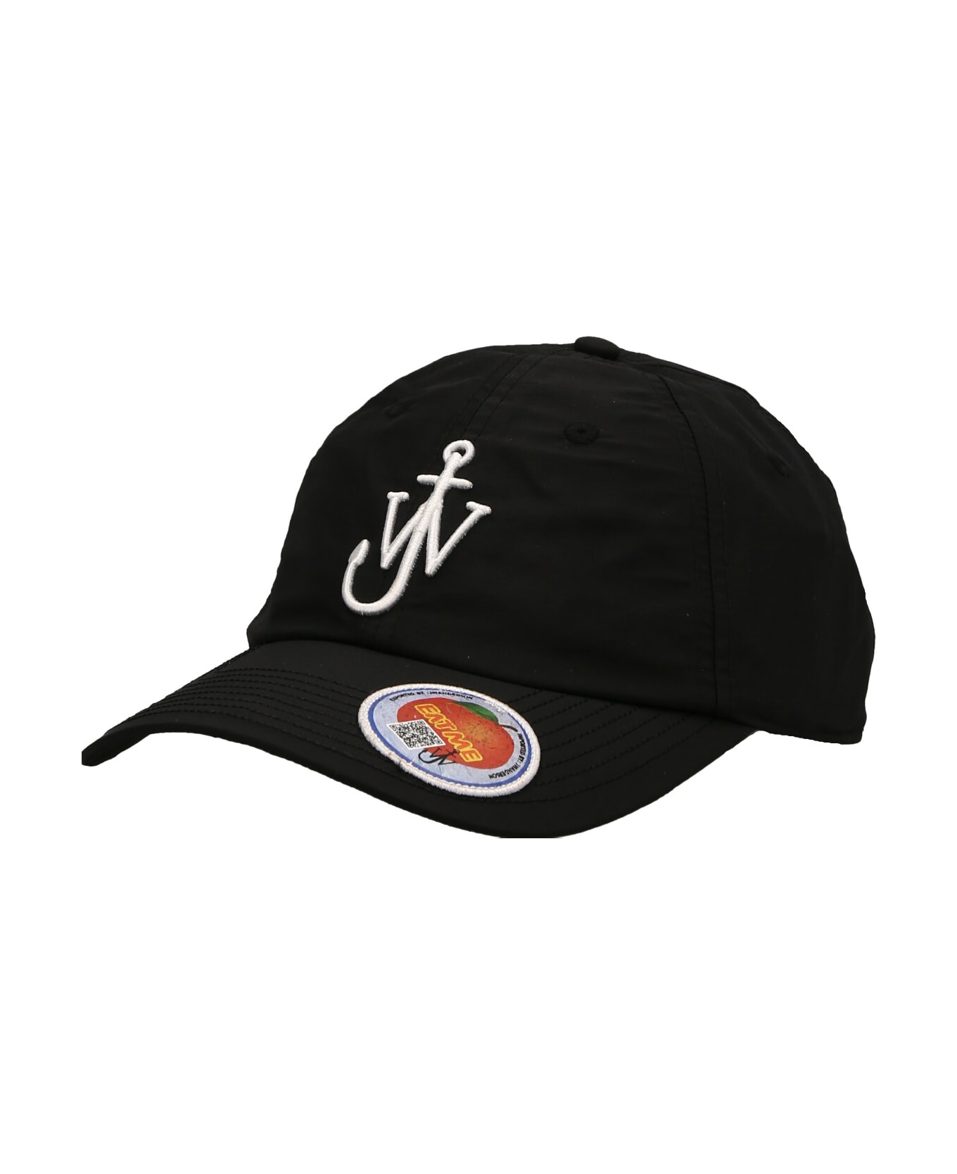 J.W. Anderson Logo Embroidery Cap - Black  