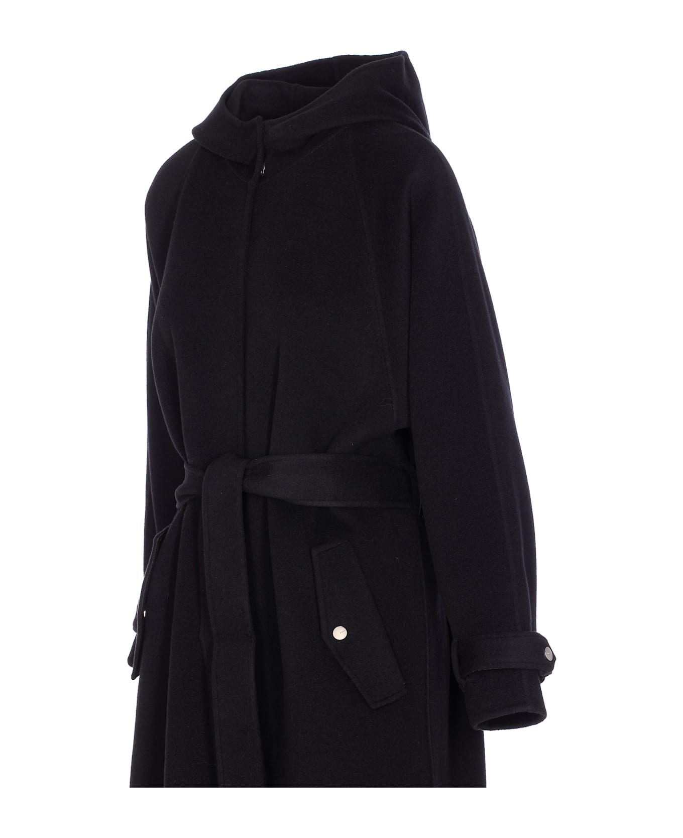 Pinko Cartoccio Coat - Black