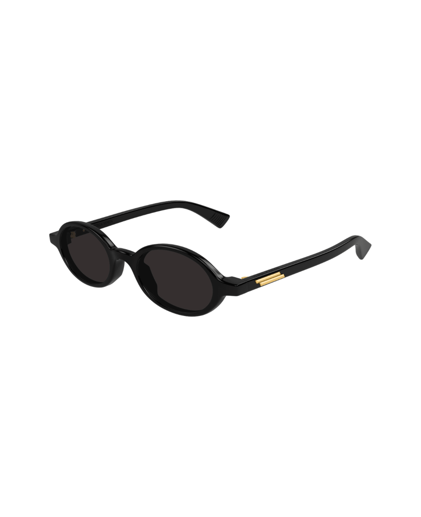 Bottega Veneta Eyewear Bottega Veneta Bv1388s Linea Ribbon 001 Black Grey Sunglasses - Nero