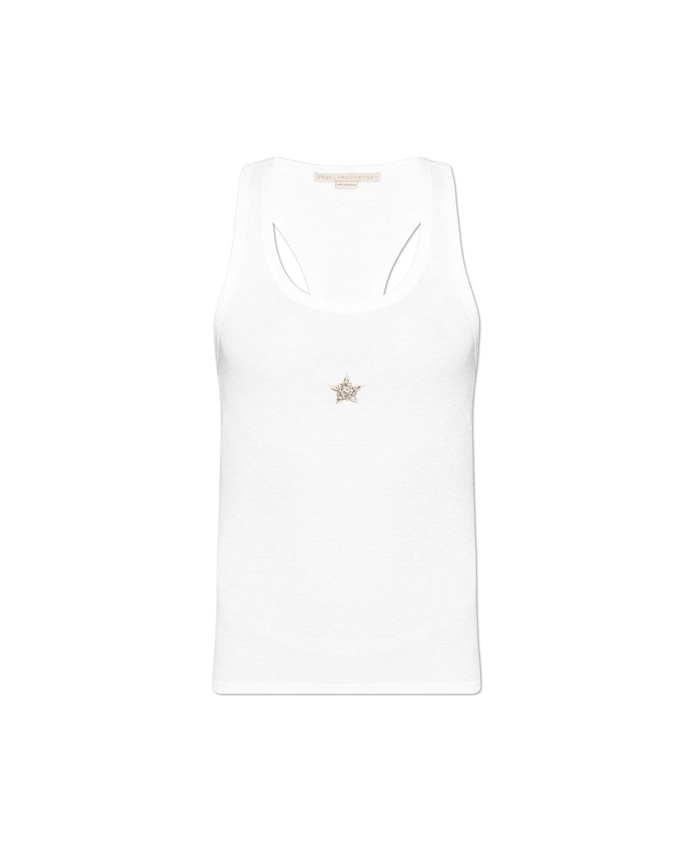 Stella McCartney Star-embellished Tank Top - White