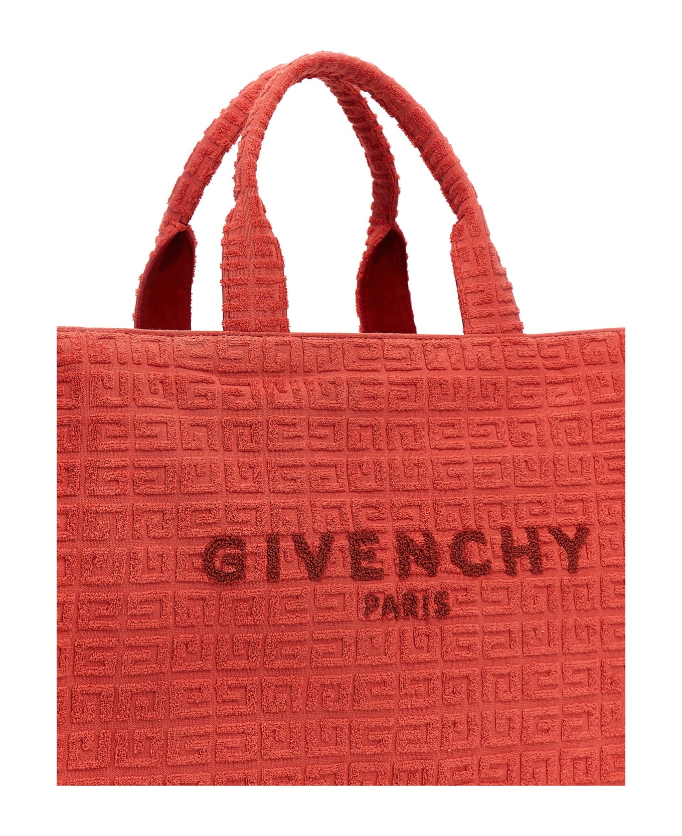 Givenchy Plage Medium Capsule 'g-tote' Shopping Bag - Red