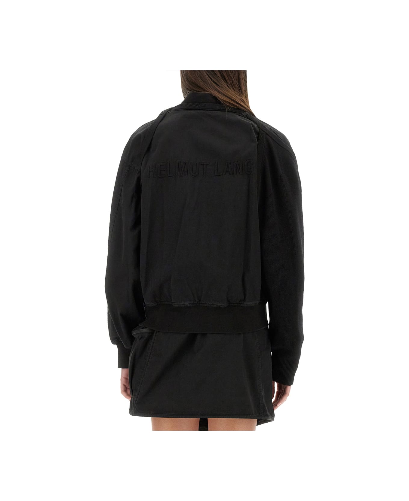 Helmut Lang Bomber "ma1" - BLACK