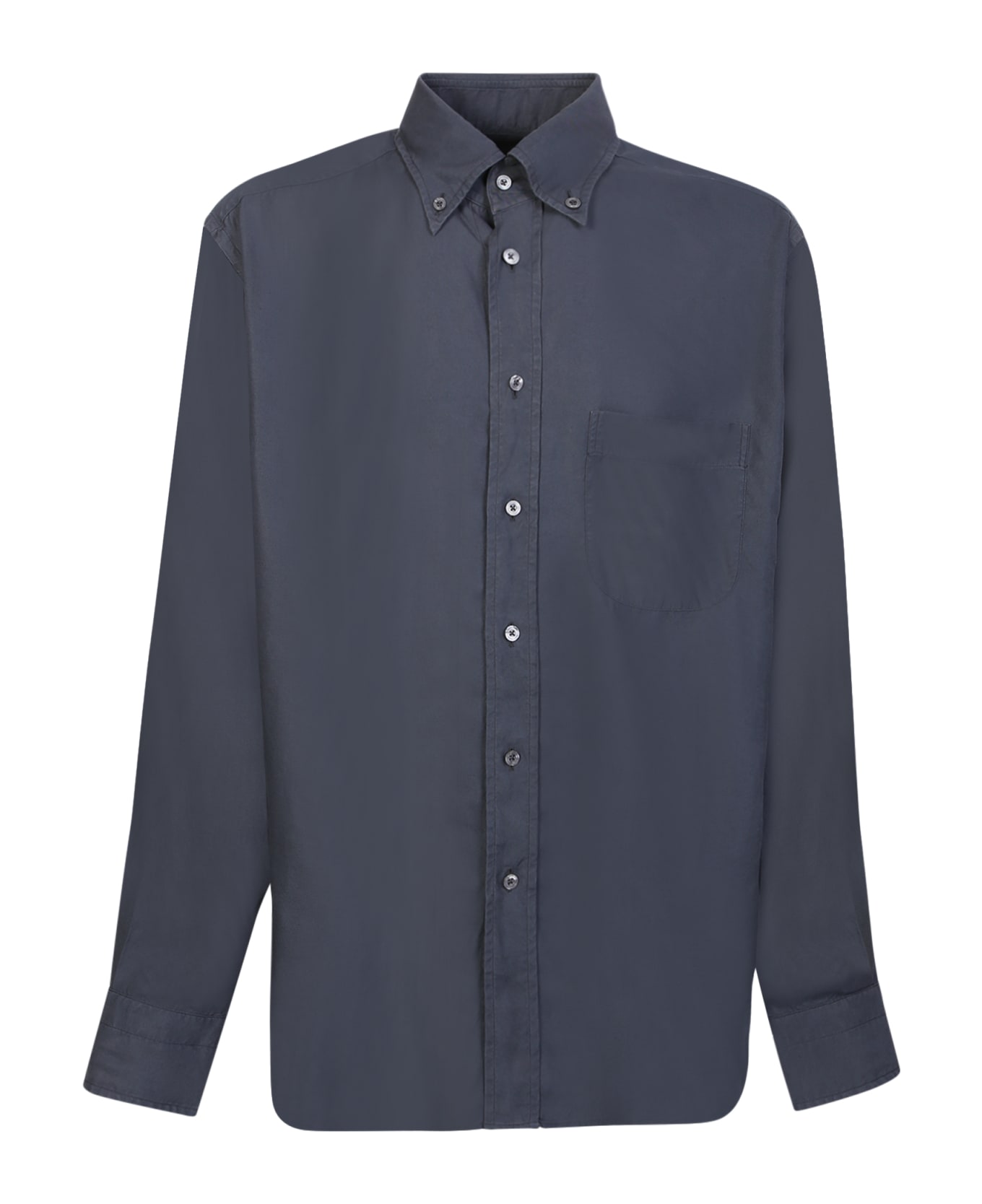 Tom Ford Teal Lyocell Shirt - Blue シャツ