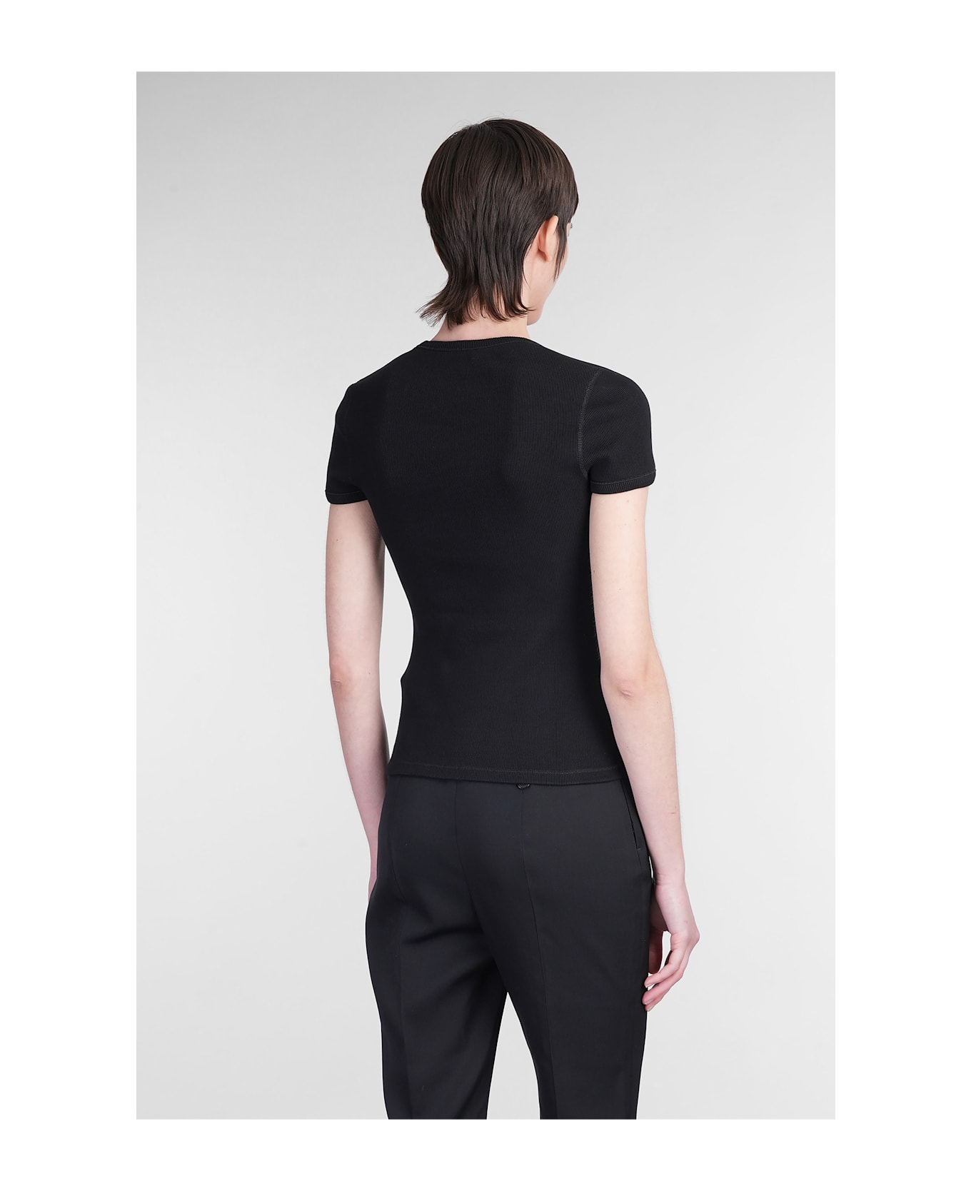 Alexander McQueen Topwear In Black Cotton - black
