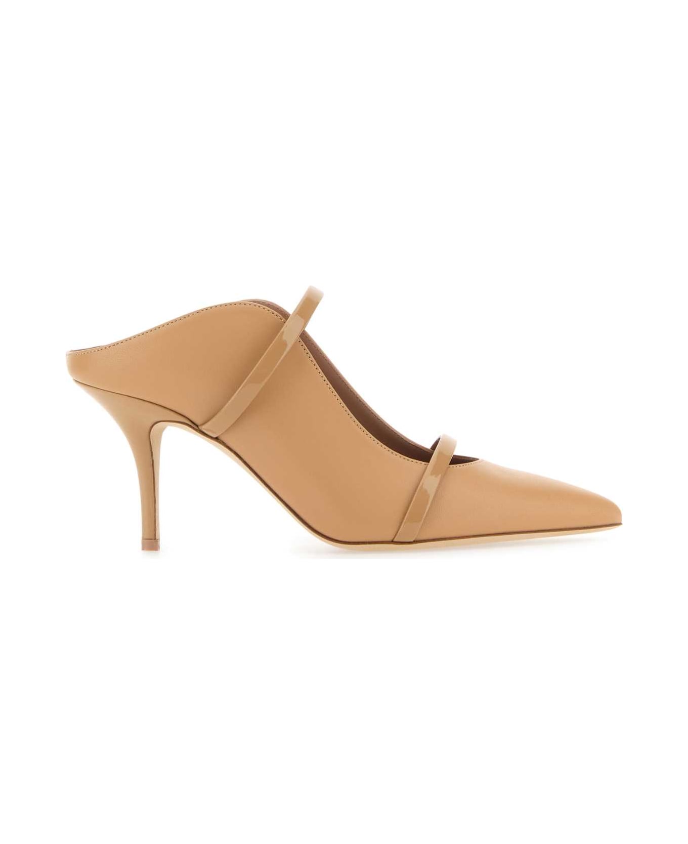 Malone Souliers Beige Leather Maureen 70 Pumps - CASHEWBEIGECASHEWBEIGE