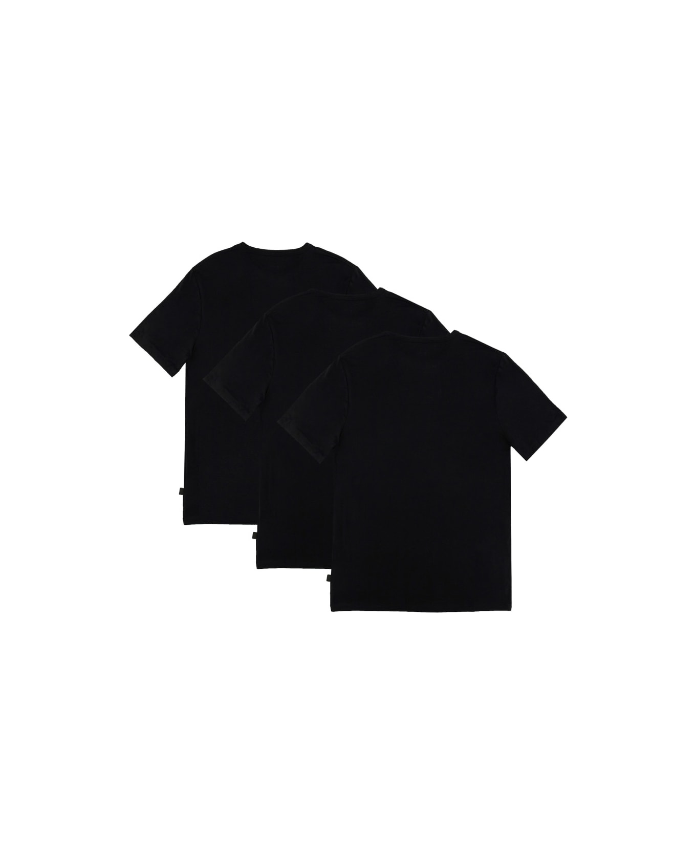 Hugo Boss Pack Of Three T-shirts - BLACK
