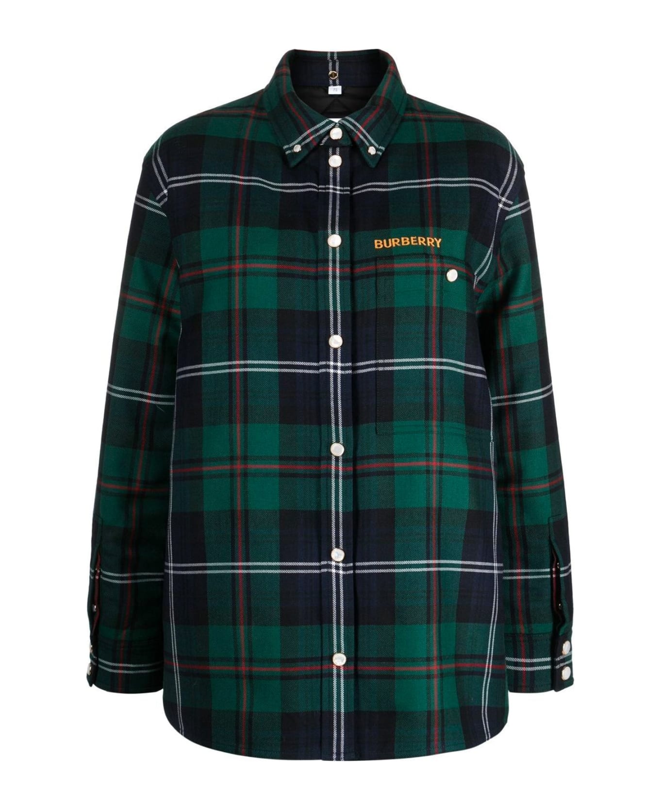 Burberry Two-piece Jacket - Green シャツ