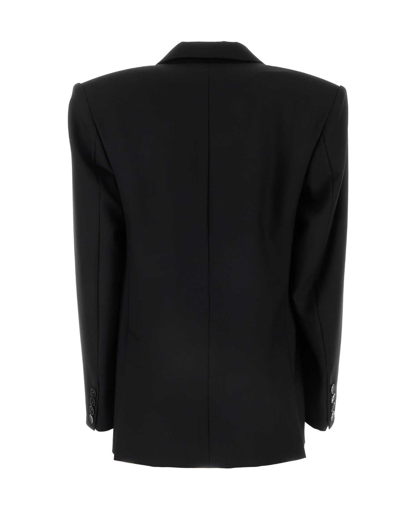 Stella McCartney Black Wool Blazer - Black