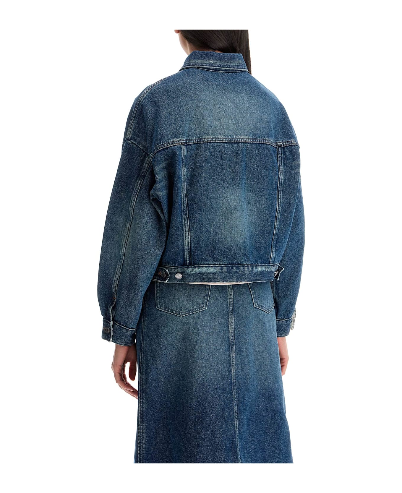 A.P.C. 
boxy Denim Jacket In C - BLUE