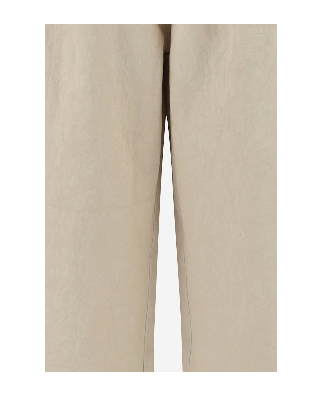 Lauren Manoogian Cotton And Linen Jumper Pants - Ivory