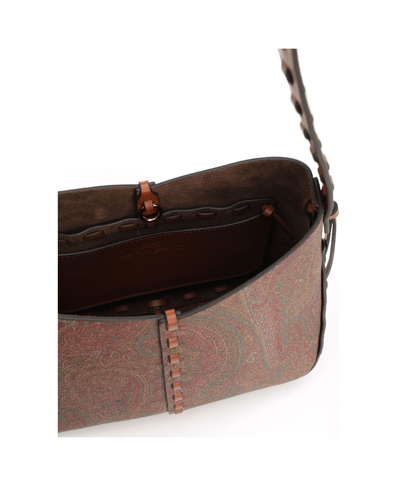 ショルダーバッグ・ポシェット Etro Medium Vulcano Bag ETRO Volcano ショルダーバッグ | ブラウン | FARFETCH JP