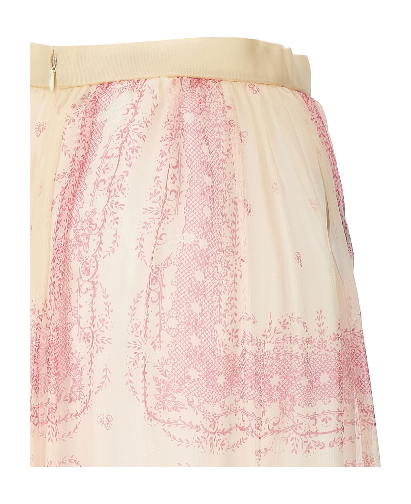Philosophy di Lorenzo Serafini Printed Skirt - Pink スカート