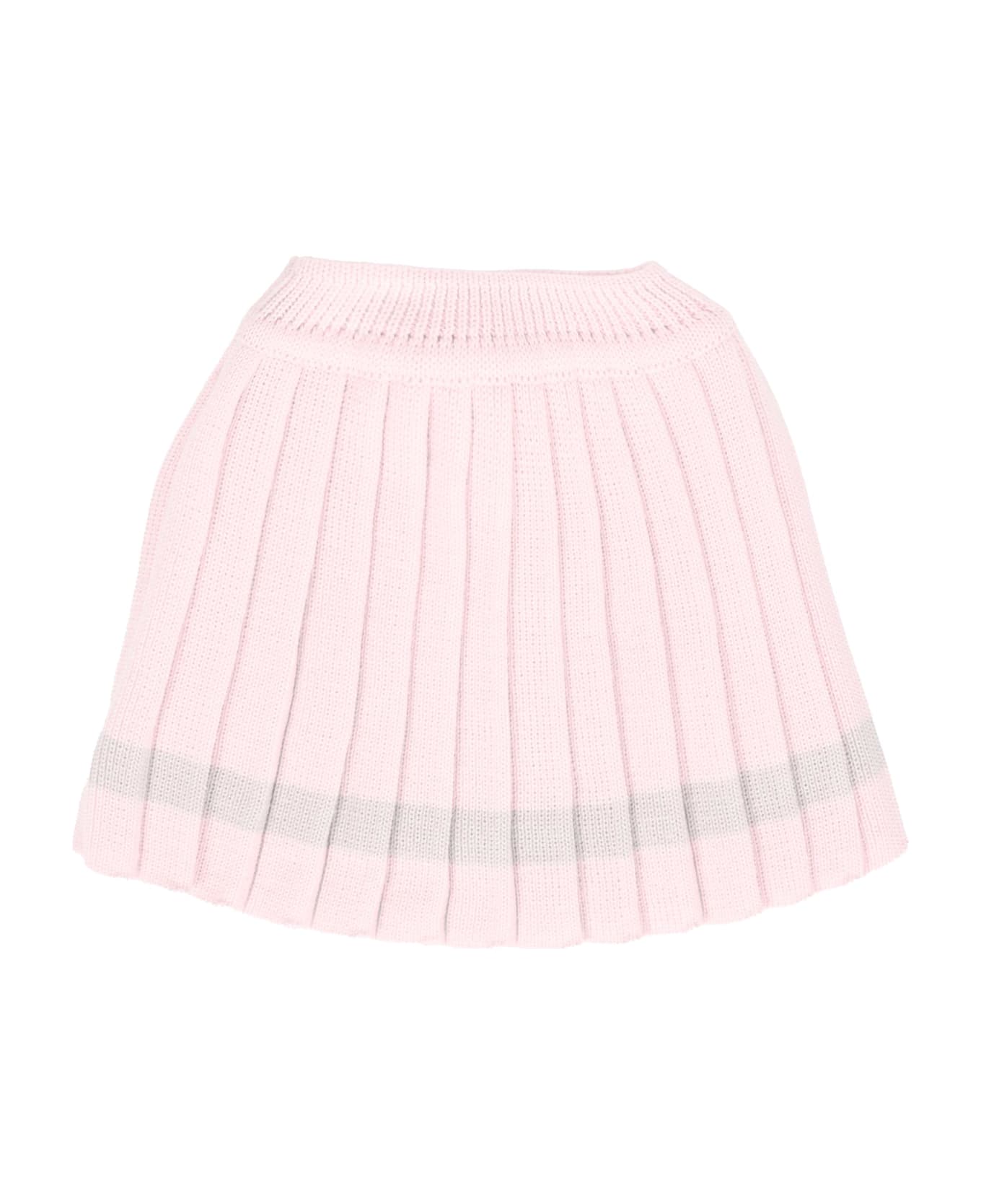 Little Bear Pink Skirt For Baby Girl - Pink