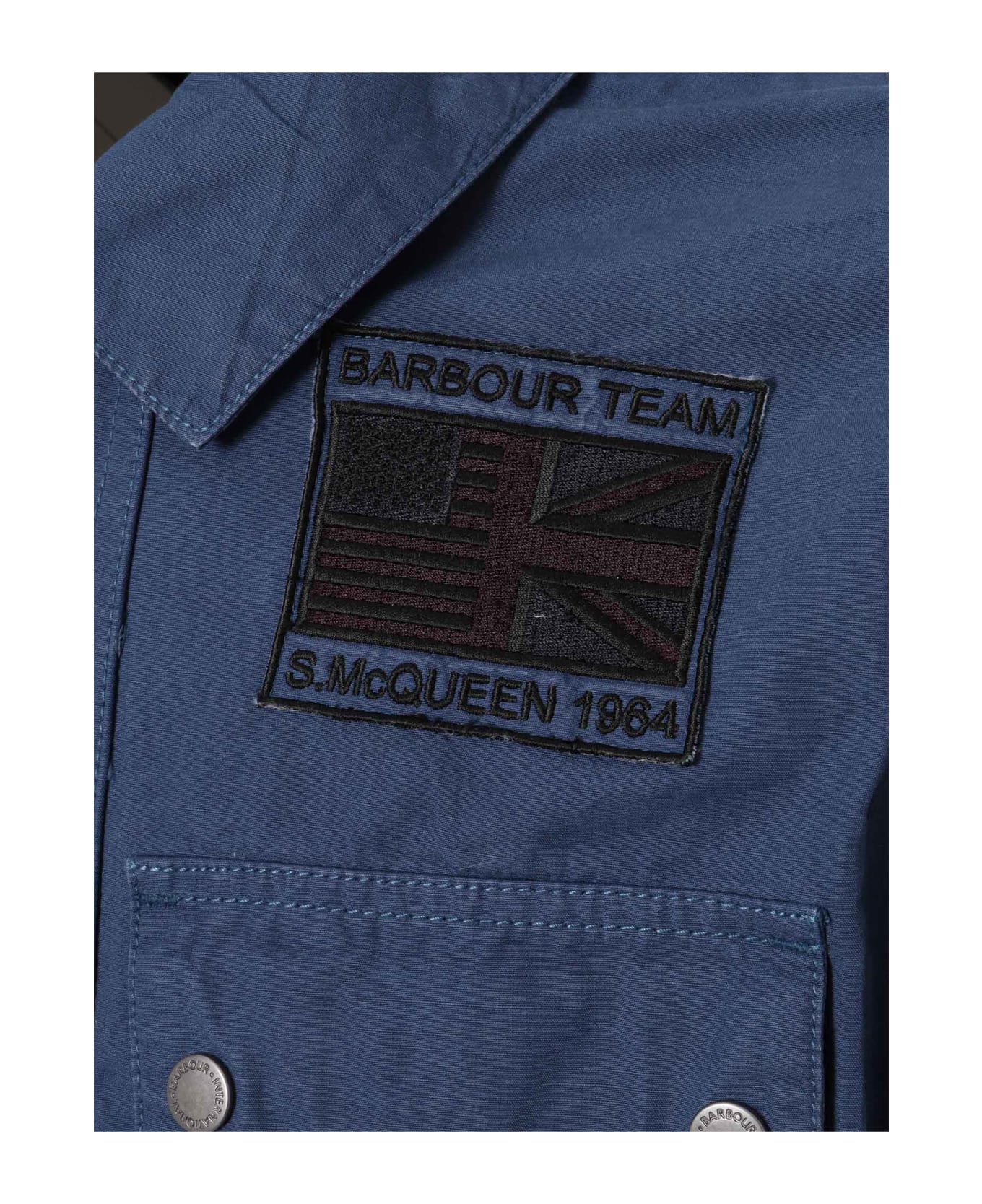 Barbour Casual Blue Jacket - BLUE