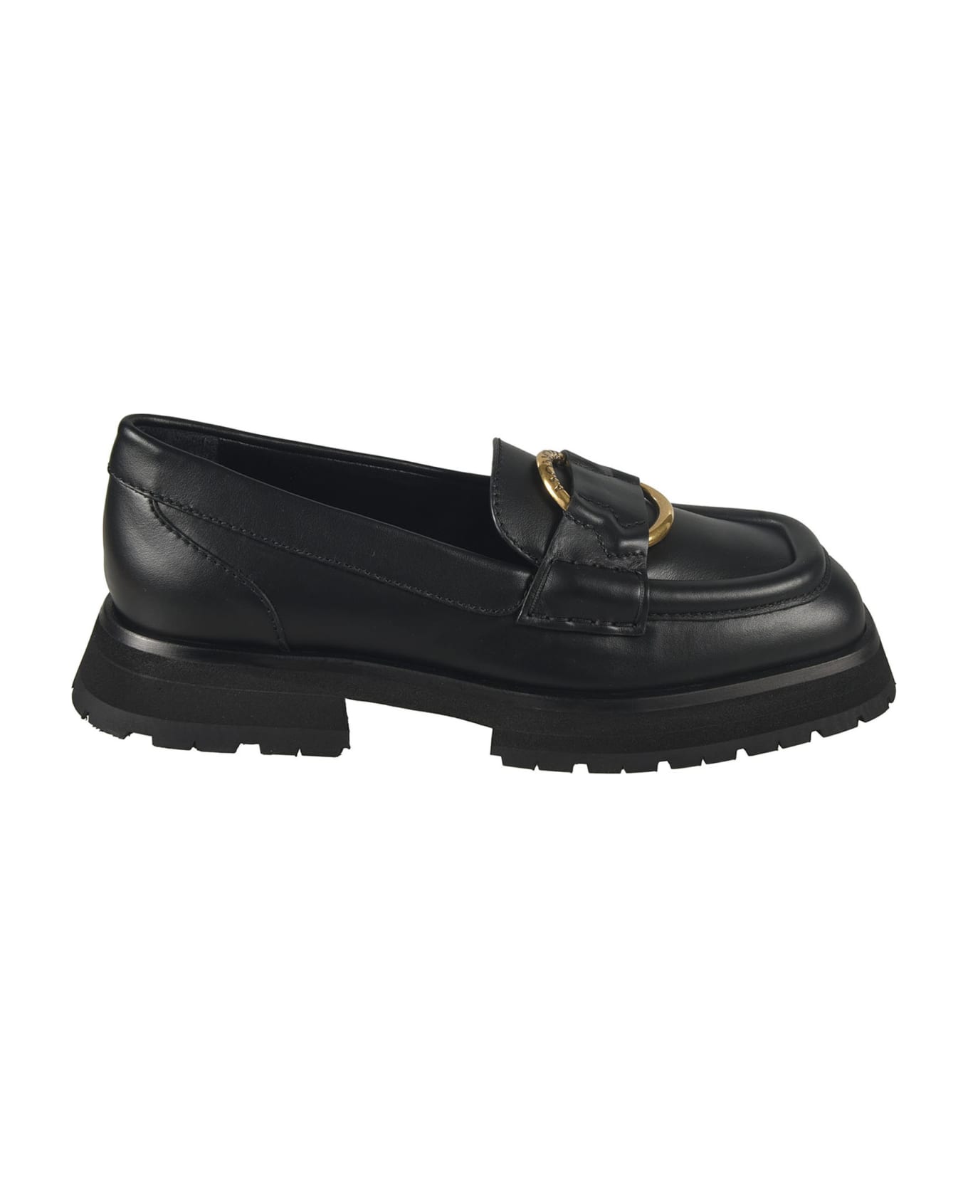 Moncler Bell Loafers - Nero