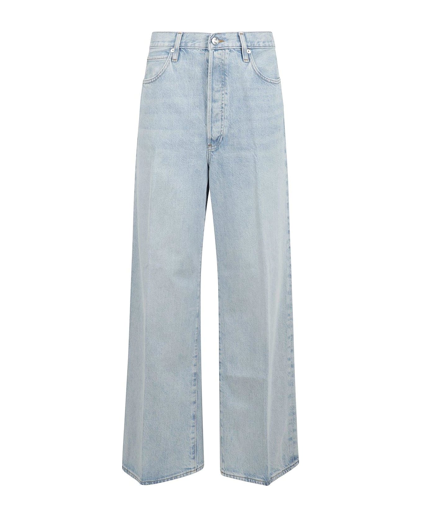 Frame Le Low Baggy Wide-leg Jeans - Non definito