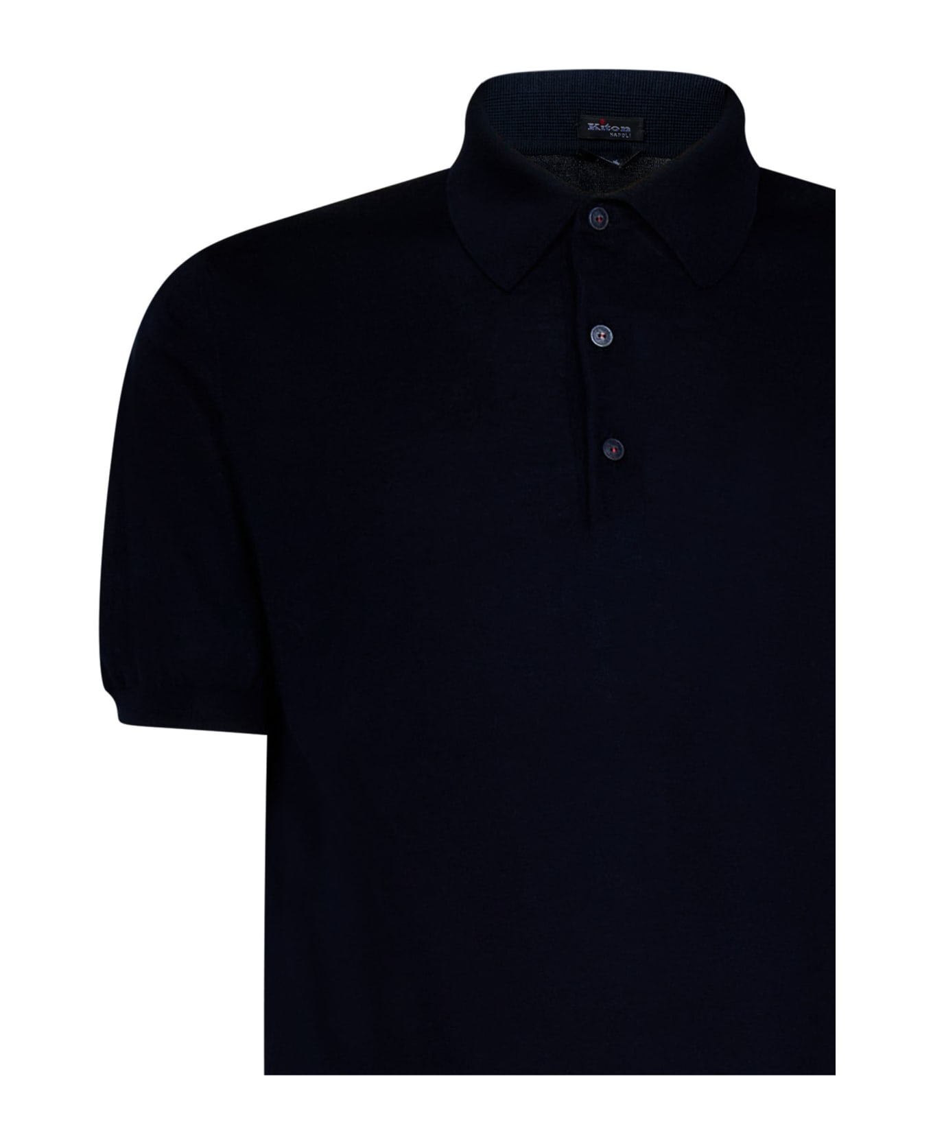 Kiton Icon Polo Shirt - Blue ポロシャツ
