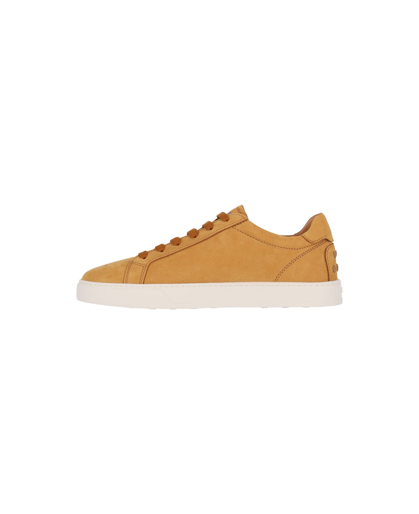 Tod
s Calf Nubuck Sneakers - Yellow