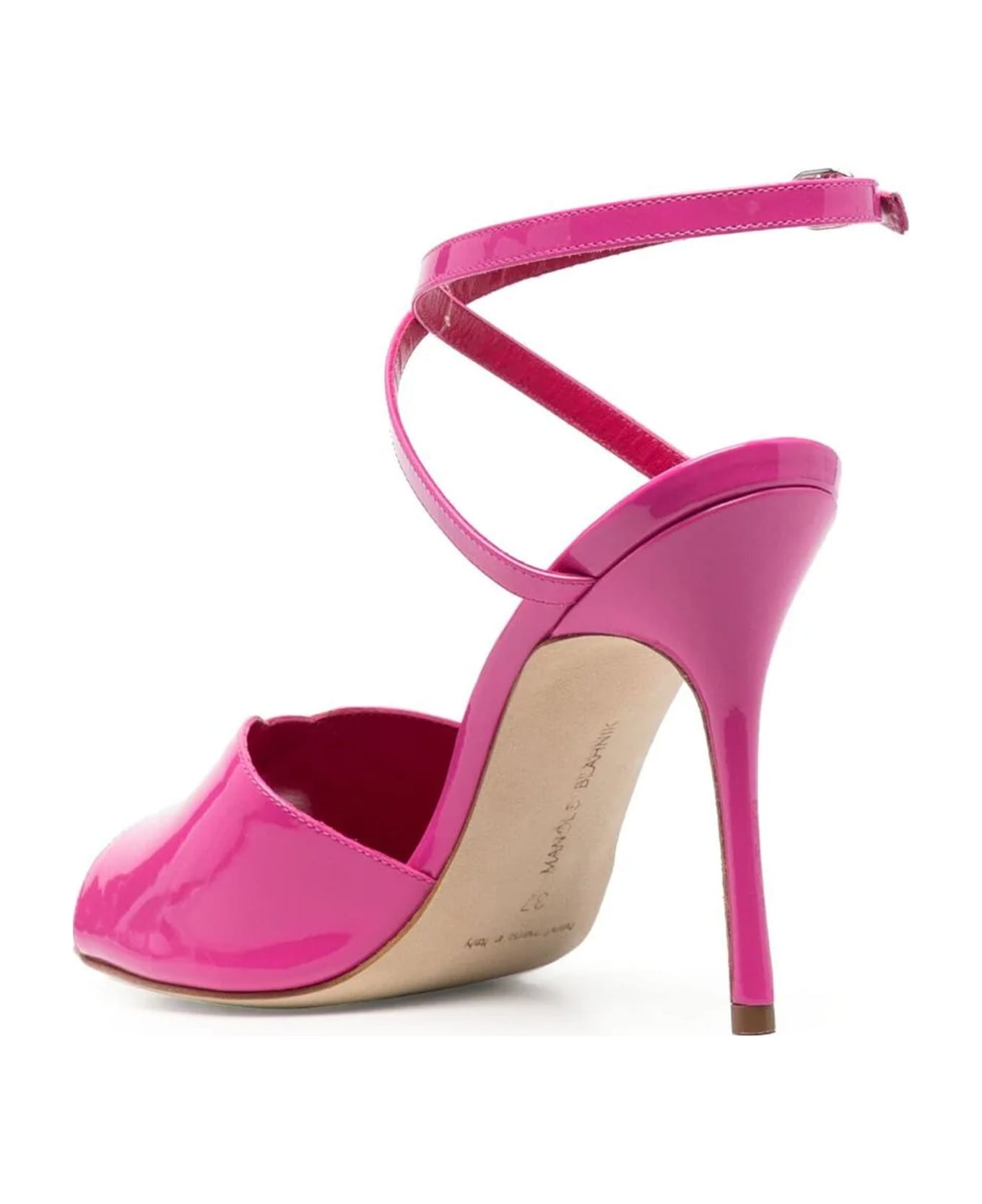 Manolo Blahnik Hourani 105 Sandals - Pink