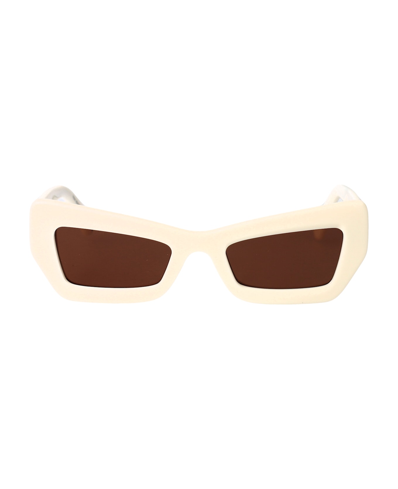 Off-White Aurora Sunglasses - WHITE BROWN