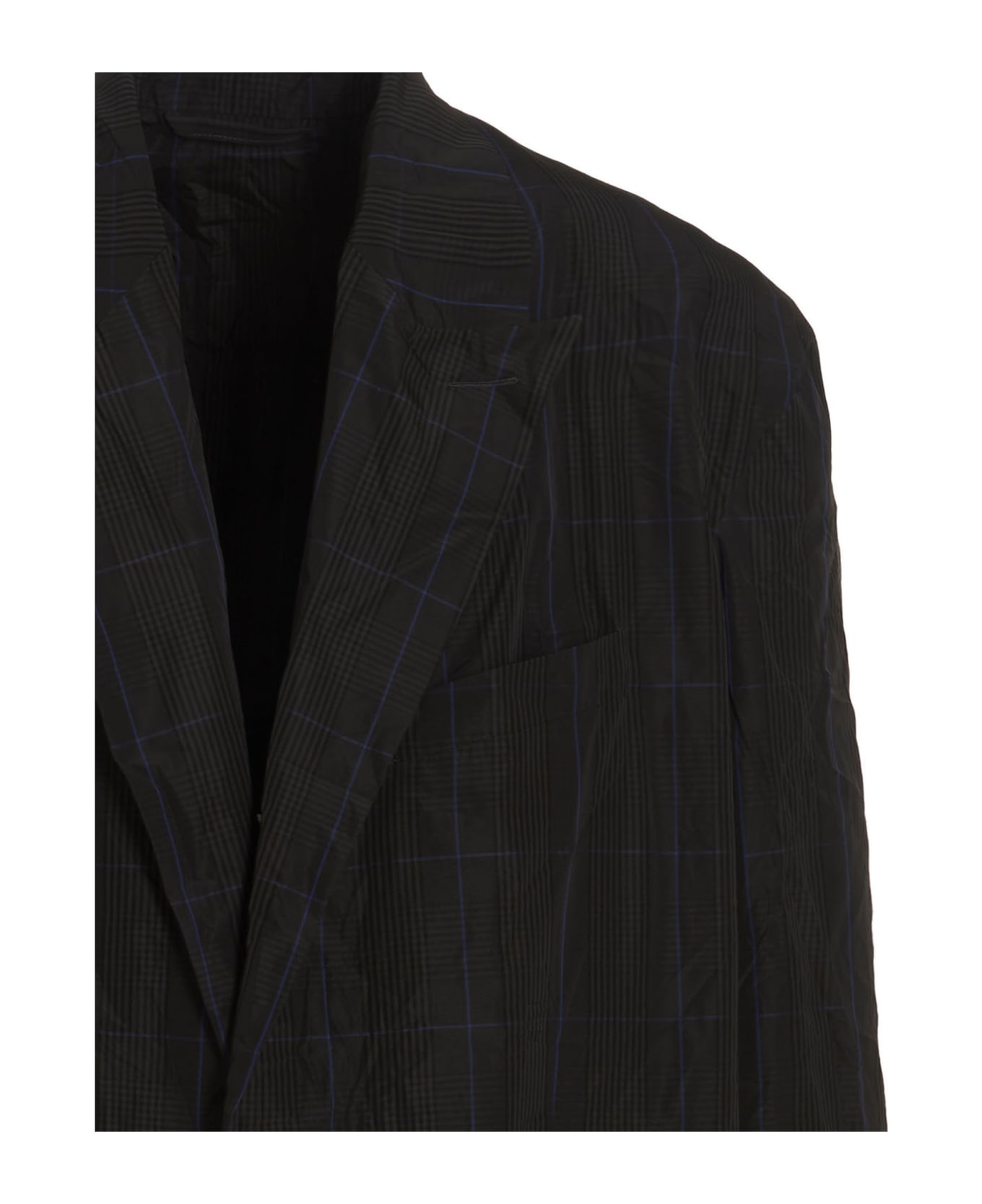 Balenciaga Check Packable Coat - Multicolor コート